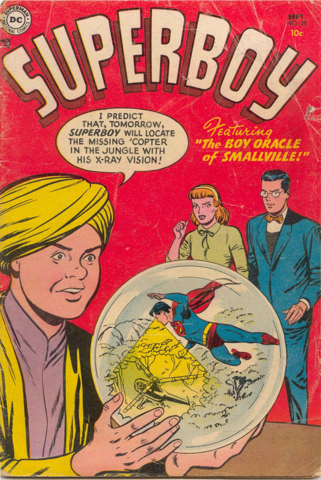 Read online Superboy (1949) comic -  Issue #35 - 1