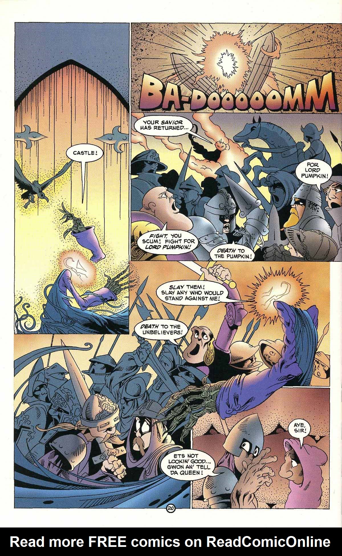 Read online Lord Pumpkin/Necromantra comic -  Issue #4 - 30