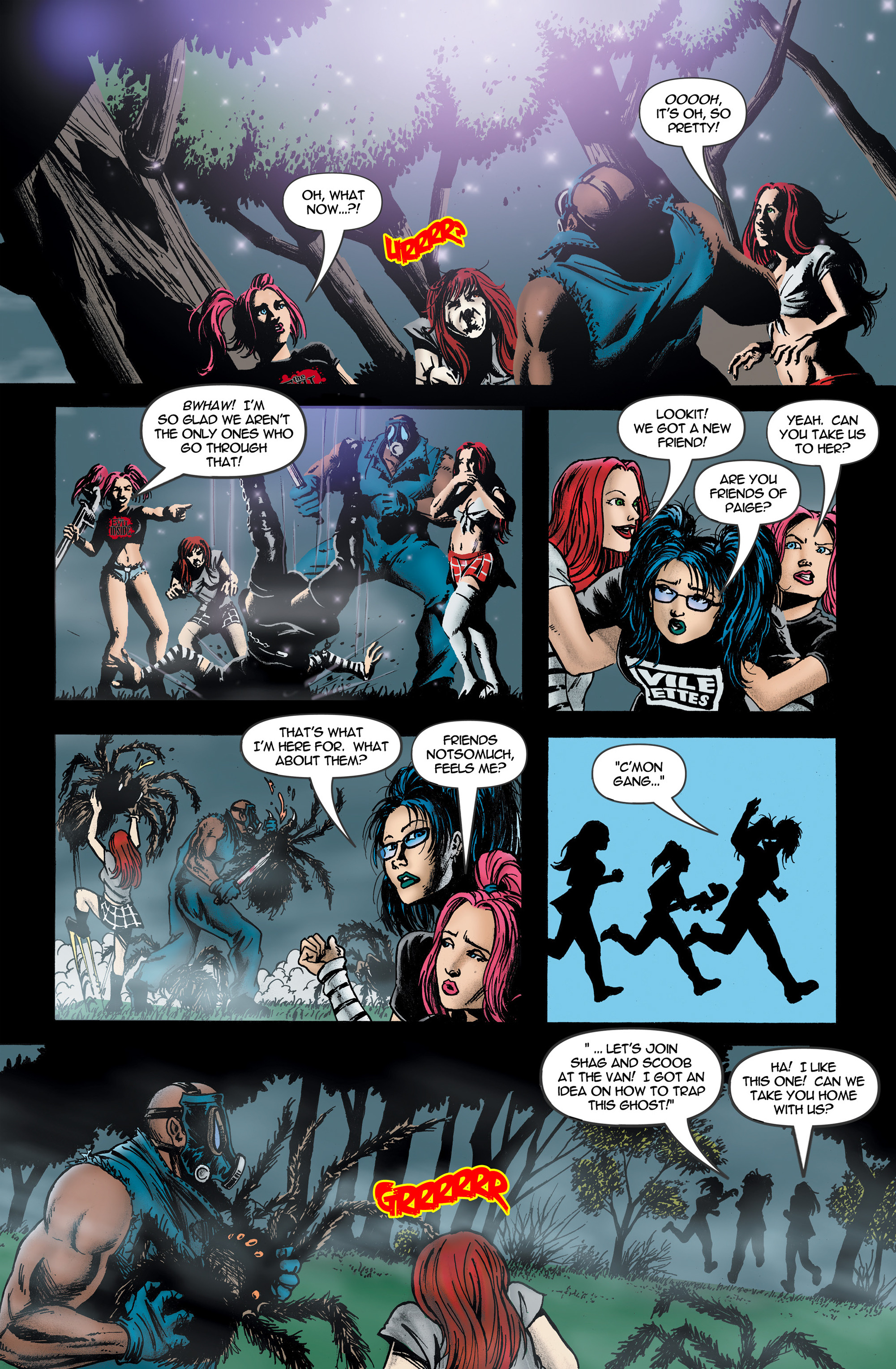 Read online Chaos Campus: Sorority Girls Vs. Zombies comic -  Issue #11 - 21