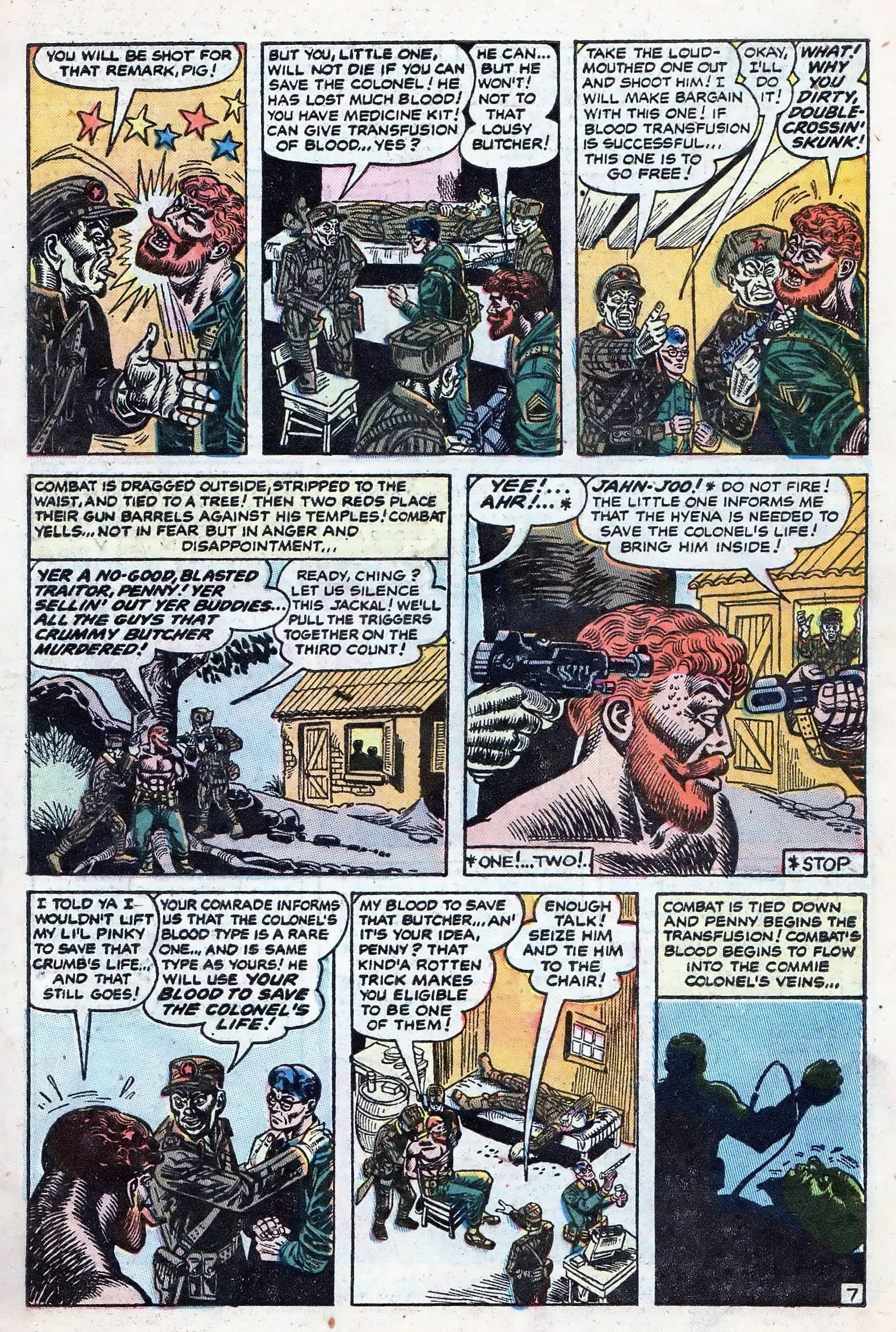 Read online Combat (1952) comic -  Issue #8 - 9