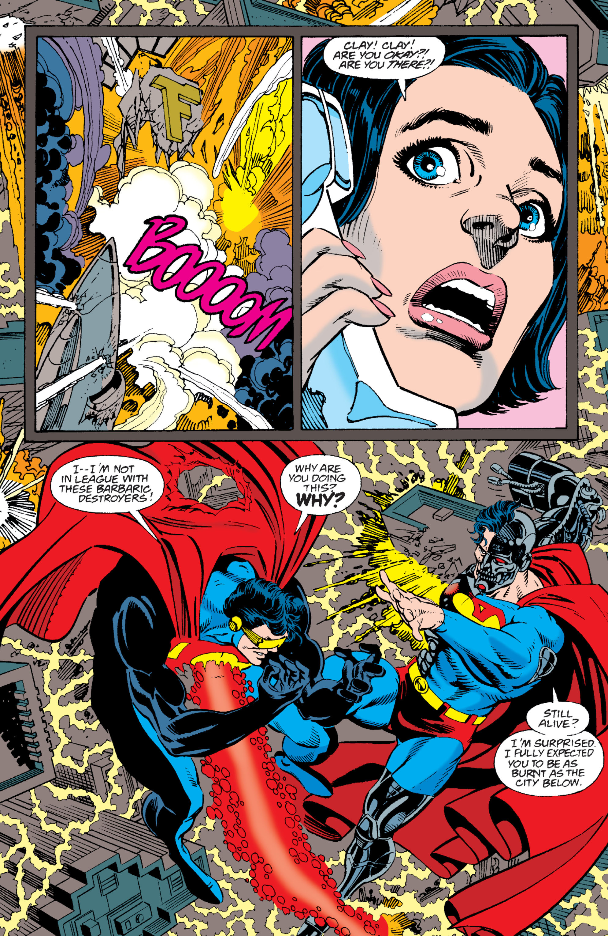 Read online Superman: The Death and Return of Superman Omnibus comic -  Issue # TPB (Part 10) - 70