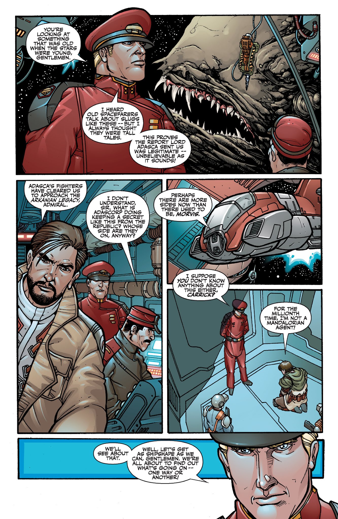 Read online Star Wars Legends: The Old Republic - Epic Collection comic -  Issue # TPB 2 (Part 1) - 9