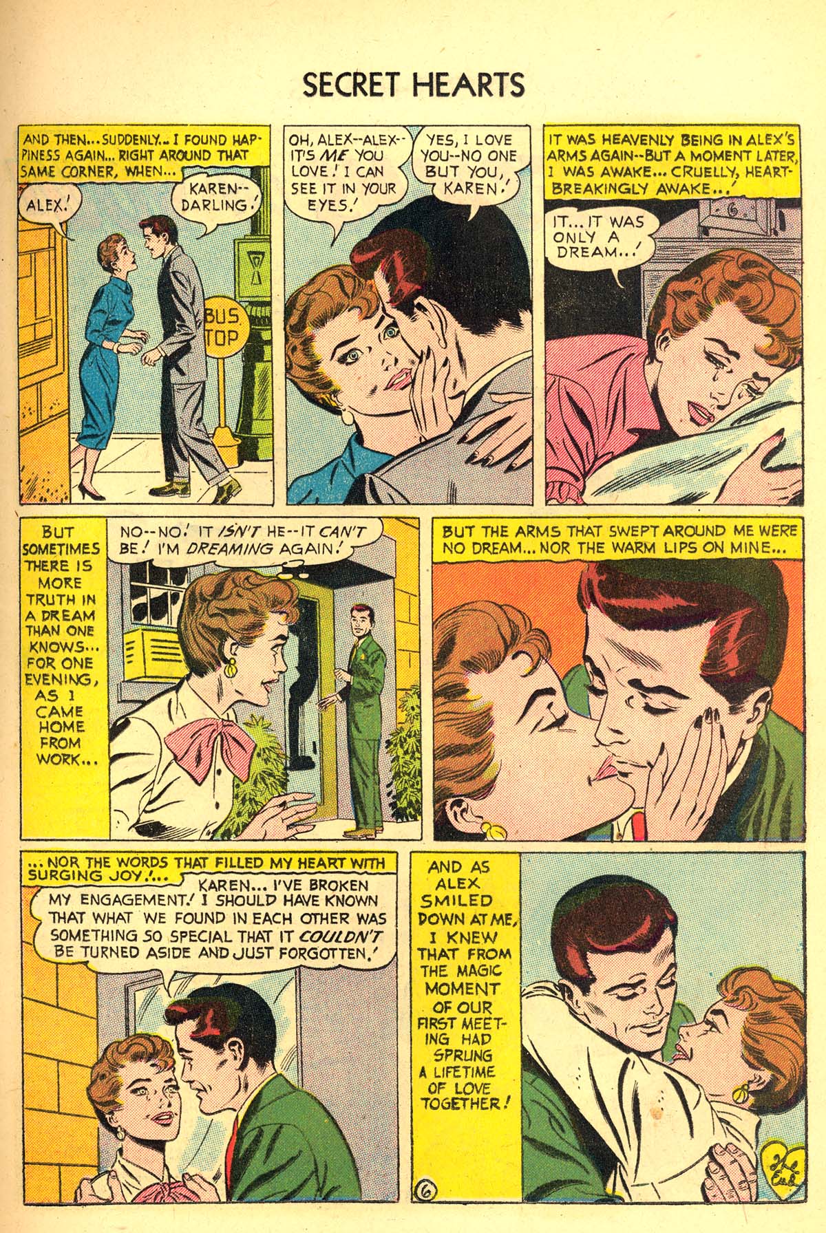 Read online Secret Hearts comic -  Issue #34 - 15