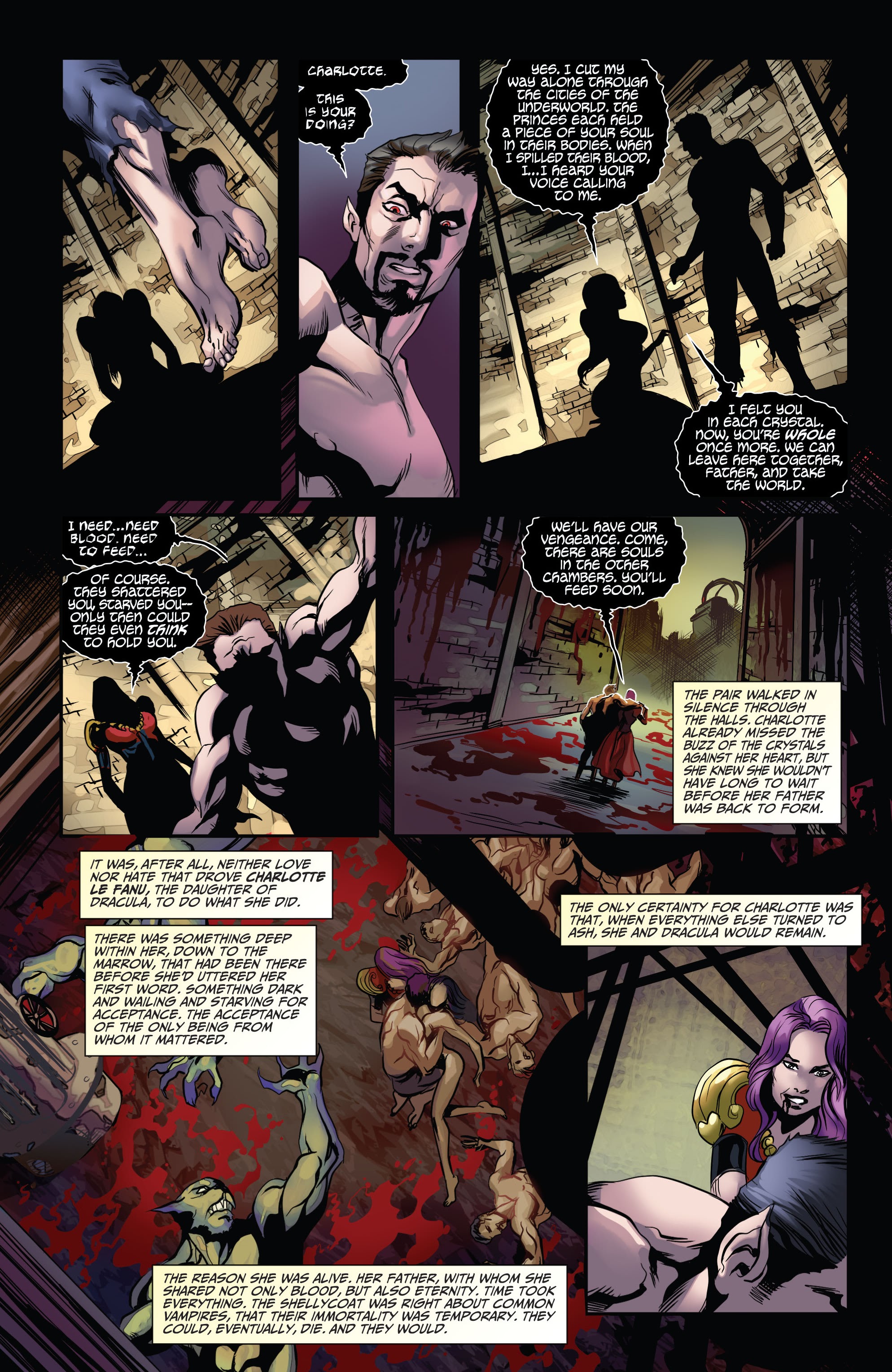 Read online Grimm Universe Presents Quarterly: Dracula's Daughter comic -  Issue # TPB - 61