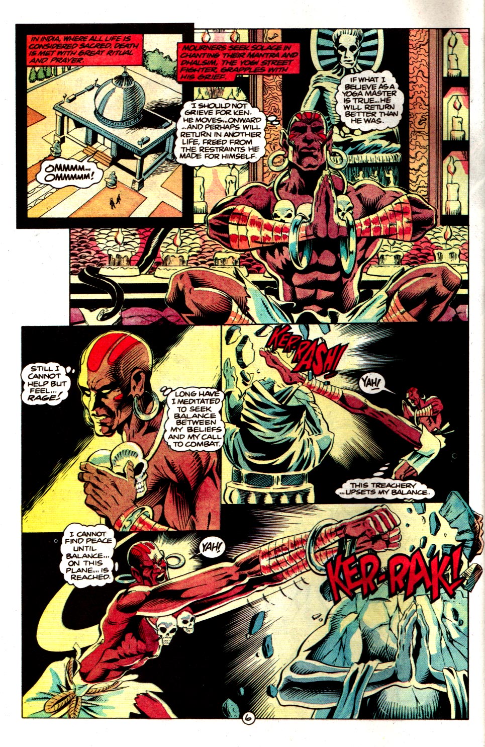 Read online Street Fighter (1994) comic -  Issue #3 - 6
