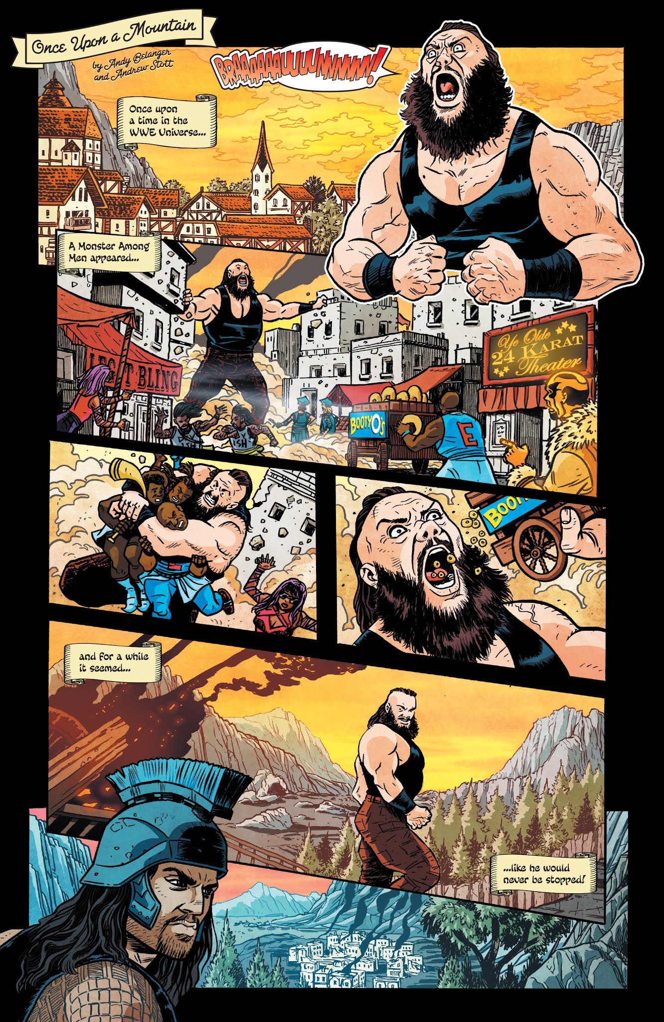 Read online WWE comic -  Issue #21 - 23