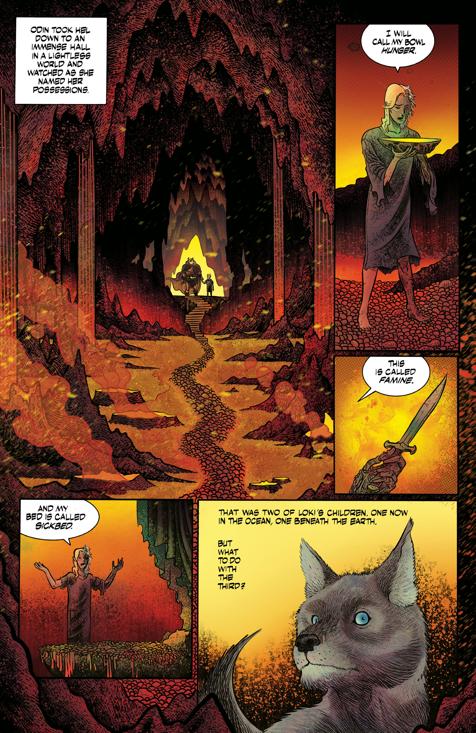 Read online Norse Mythology comic -  Issue #4 - 22