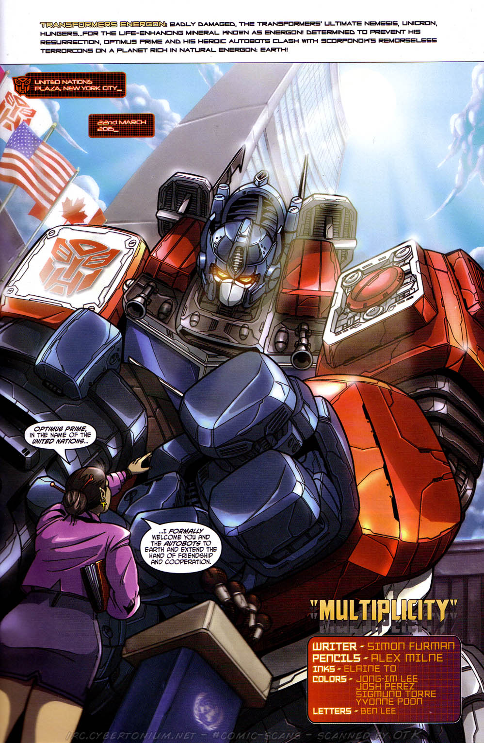 Read online Transformers Energon comic -  Issue #26 - 4