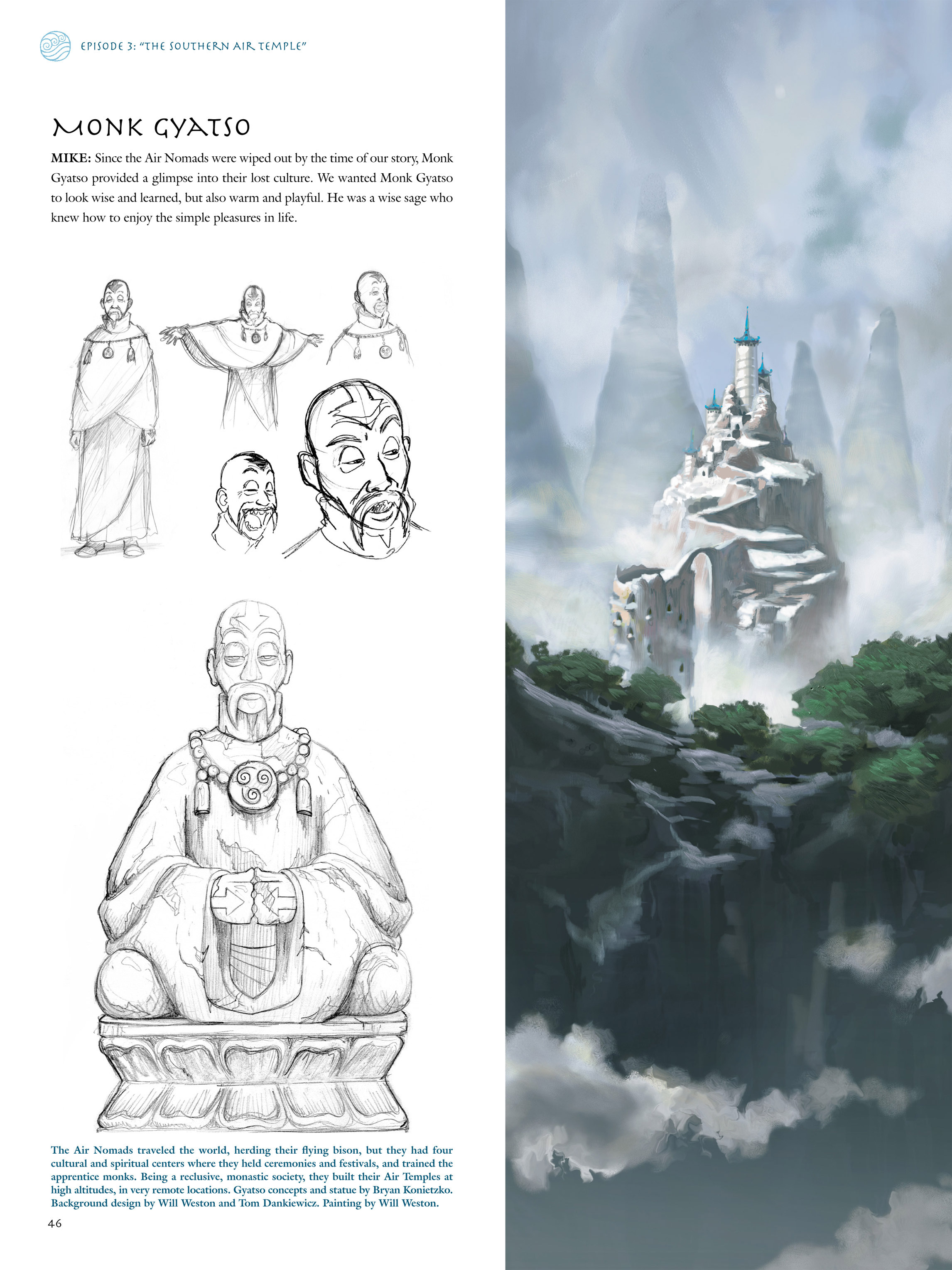 Read online Avatar: The Last Airbender - The Art of the Animated Series comic -  Issue # TPB (Part 1) - 47