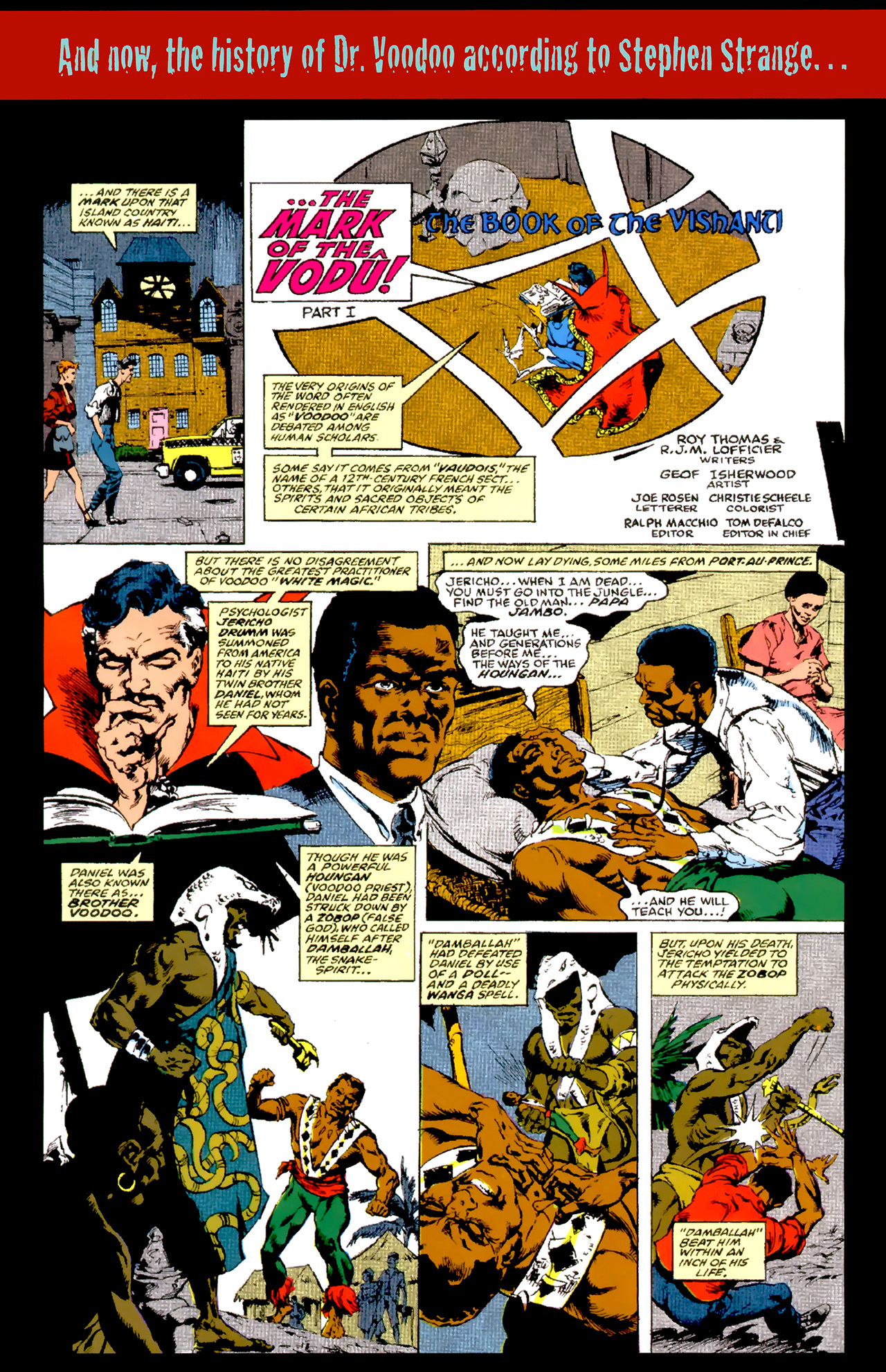 Read online Doctor Voodoo: Avenger of the Supernatural comic -  Issue #2 - 24