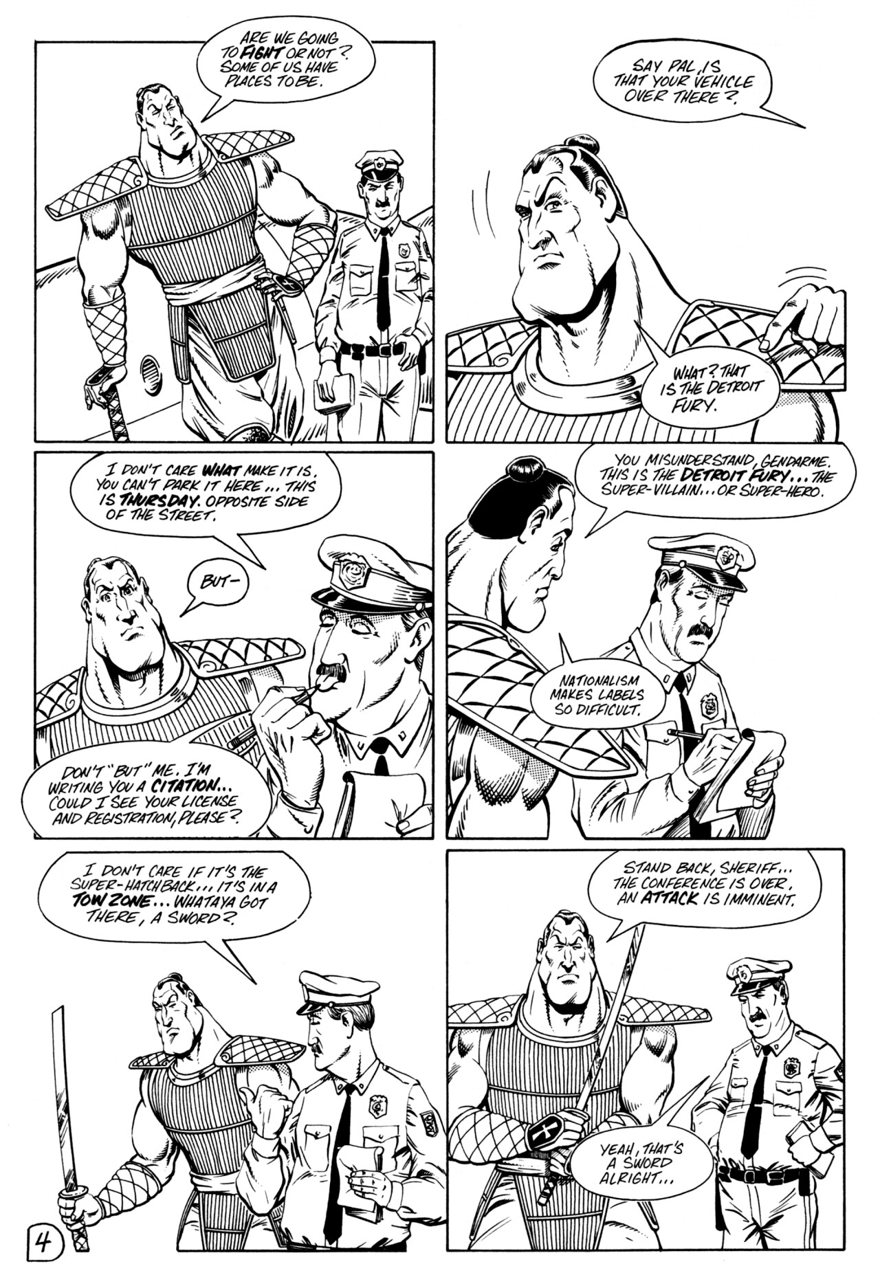 Read online Paul the Samurai (1992) comic -  Issue #2 - 6