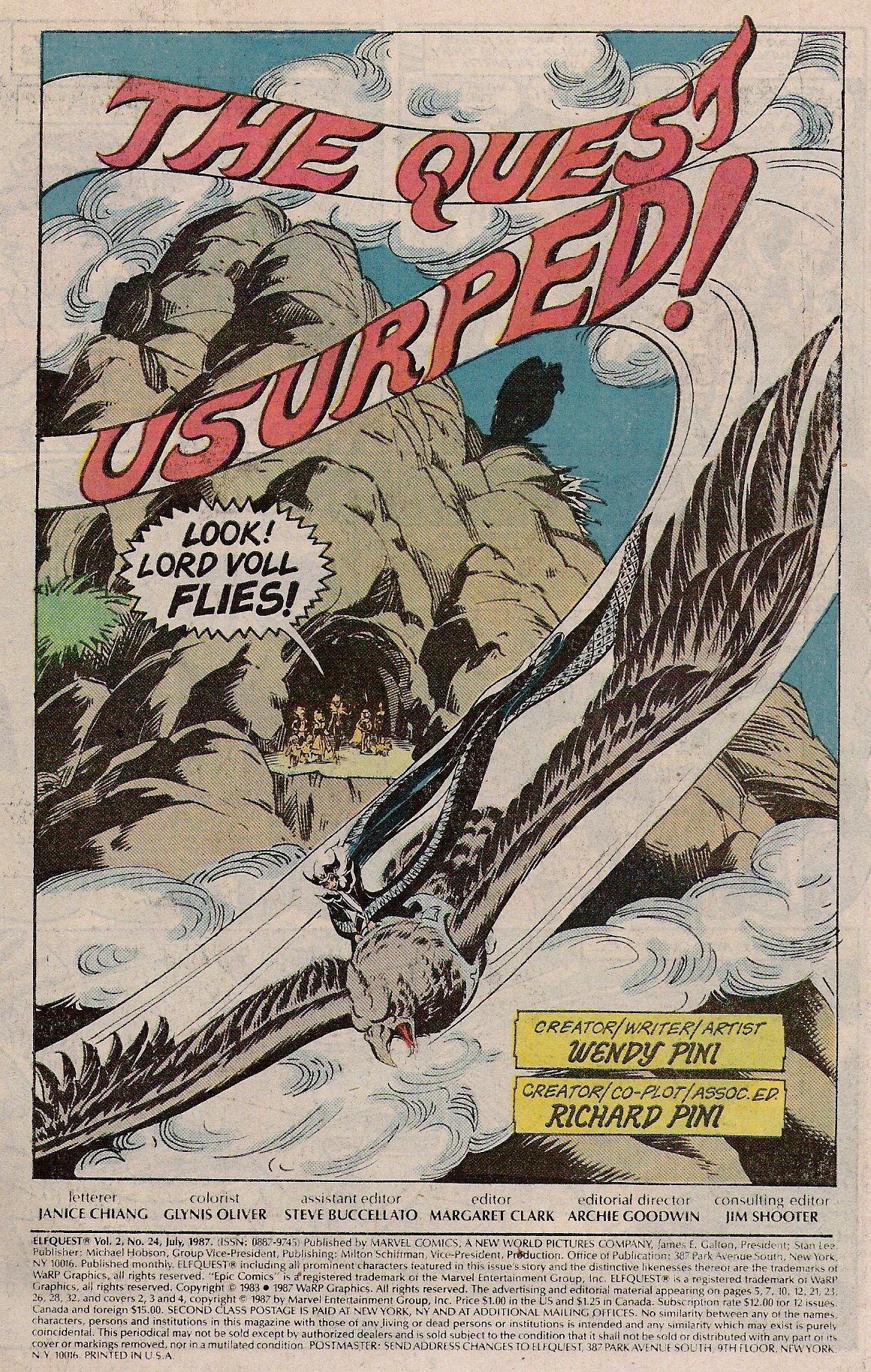 Read online ElfQuest comic -  Issue #24 - 2