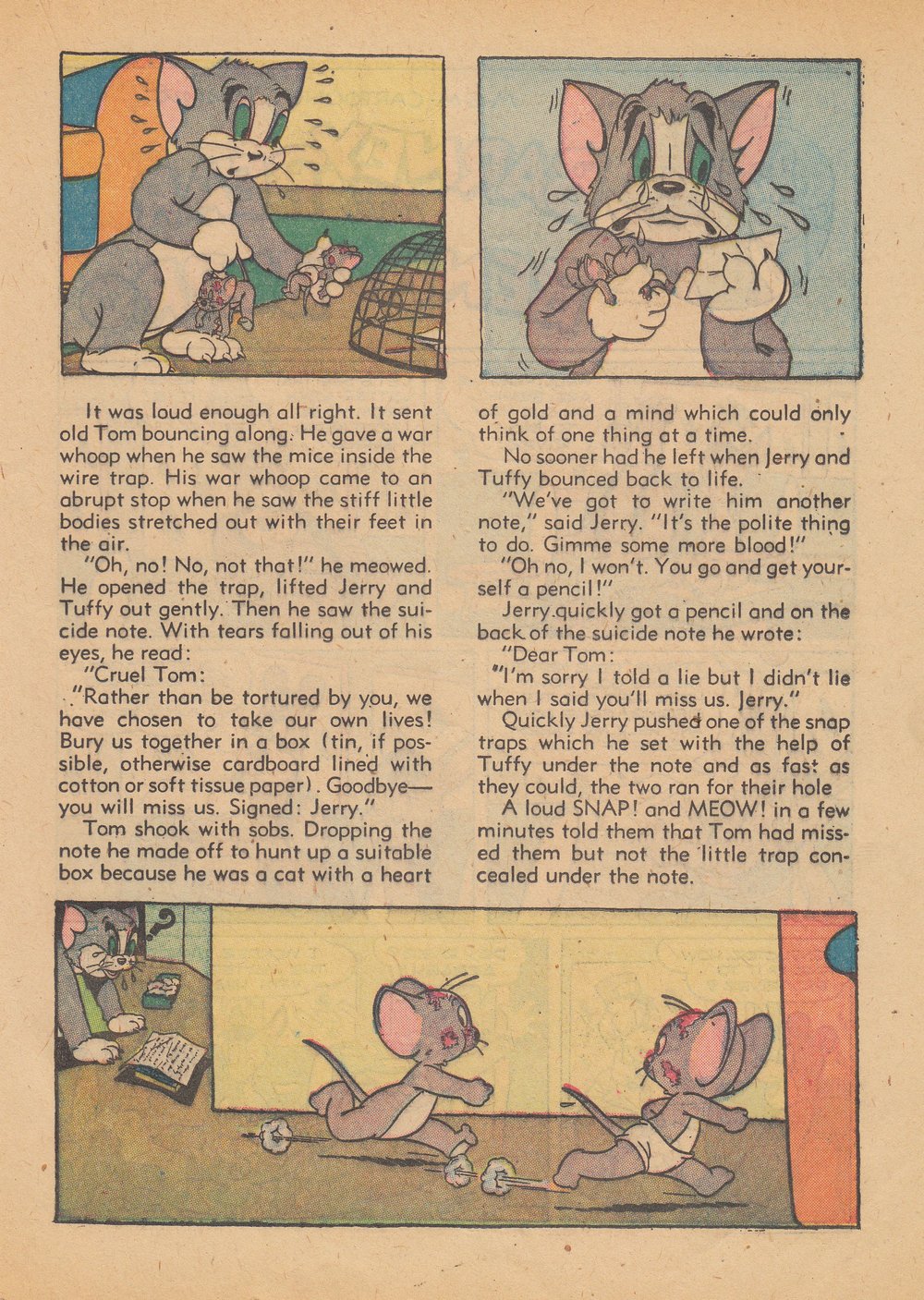 Read online Our Gang with Tom & Jerry comic -  Issue #38 - 35