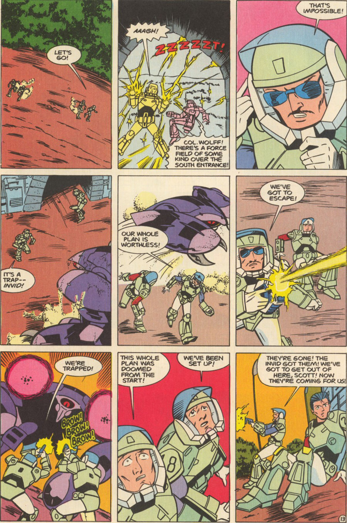 Read online Robotech The New Generation comic -  Issue #8 - 17