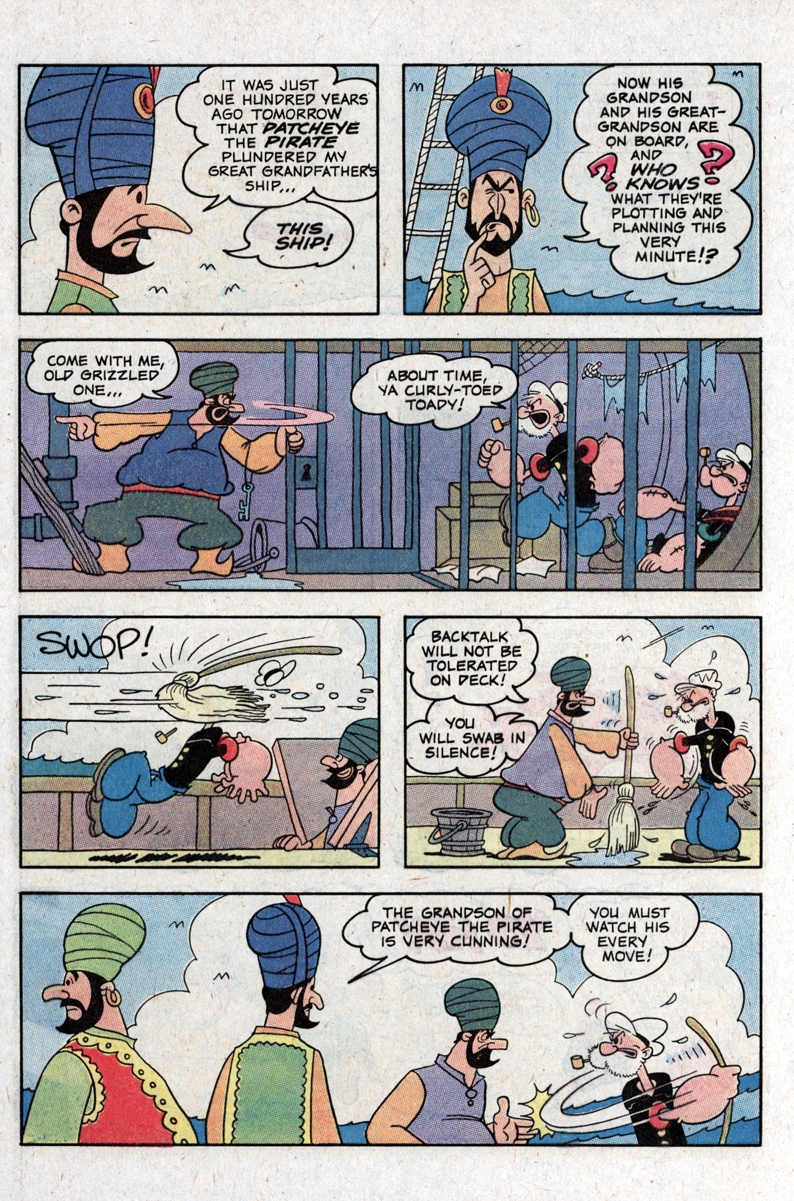 Read online Popeye (1948) comic -  Issue #166 - 8