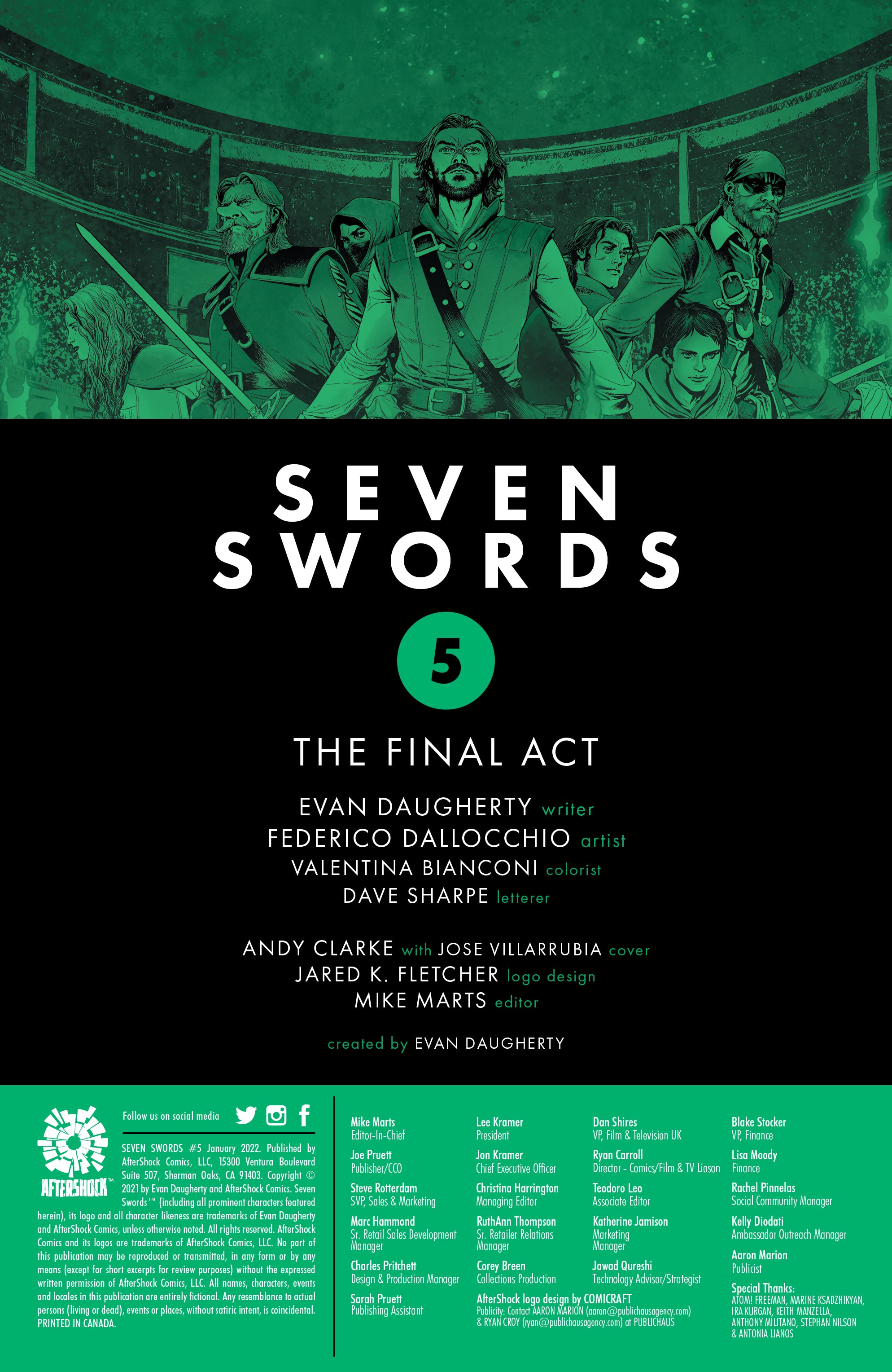 Read online Seven Swords comic -  Issue #5 - 2