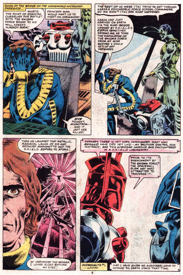 Read online Micronauts (1979) comic -  Issue #27 - 9