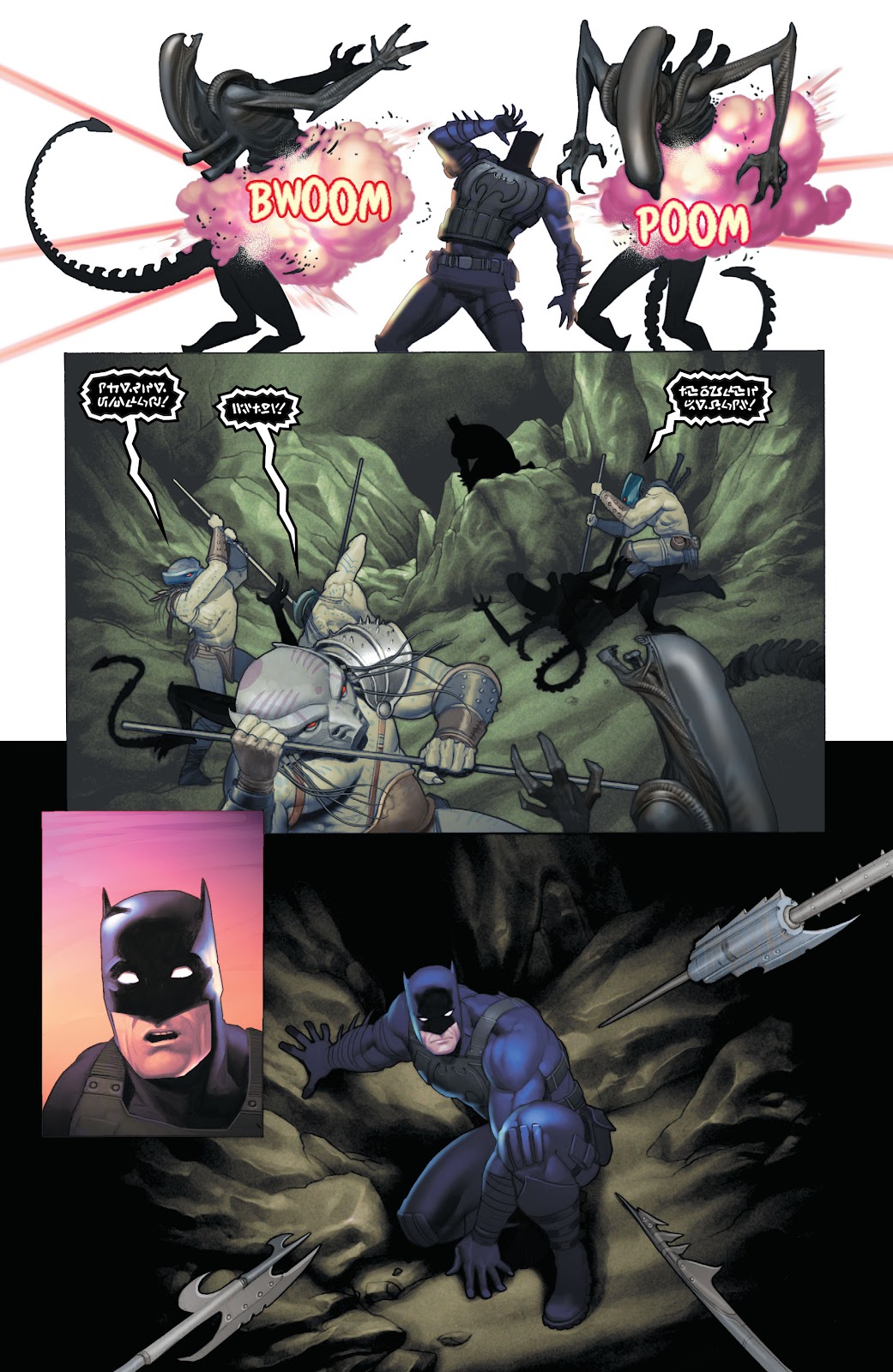 Superman and Batman Vs. Aliens and Predator issue 1 - Page 28