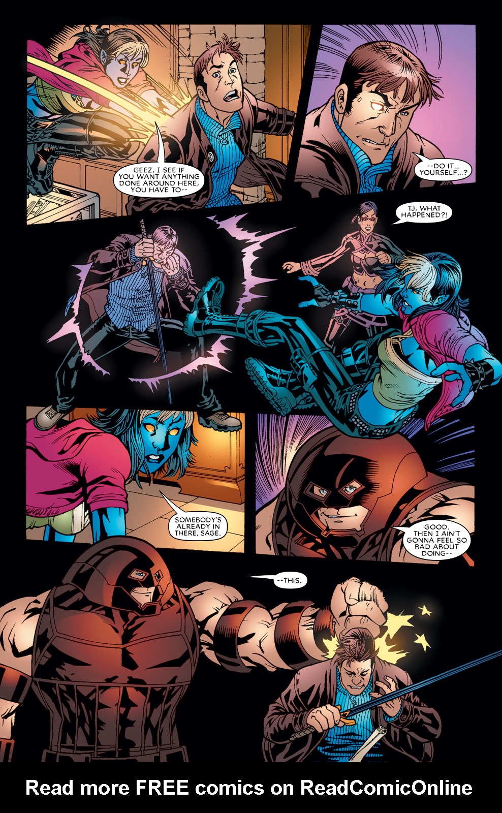 Read online New Excalibur comic -  Issue #10 - 21