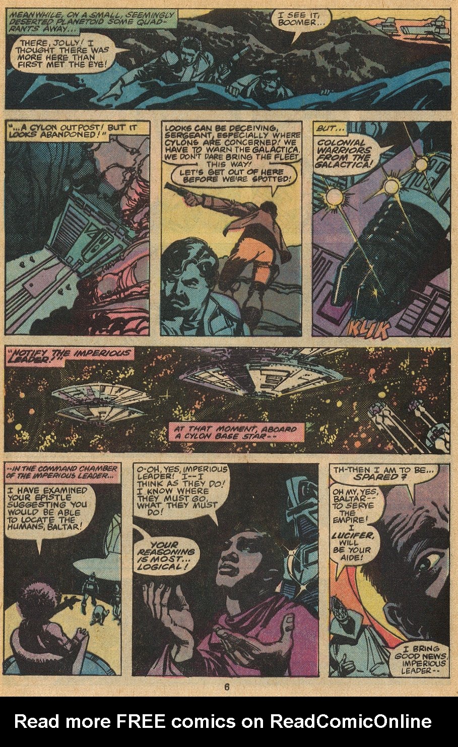 Read online Battlestar Galactica comic -  Issue #4 - 6
