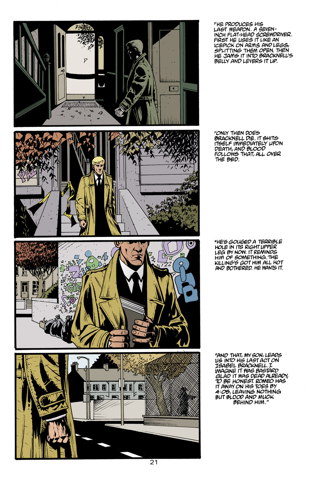 Read online Hellblazer comic -  Issue #134 - 22
