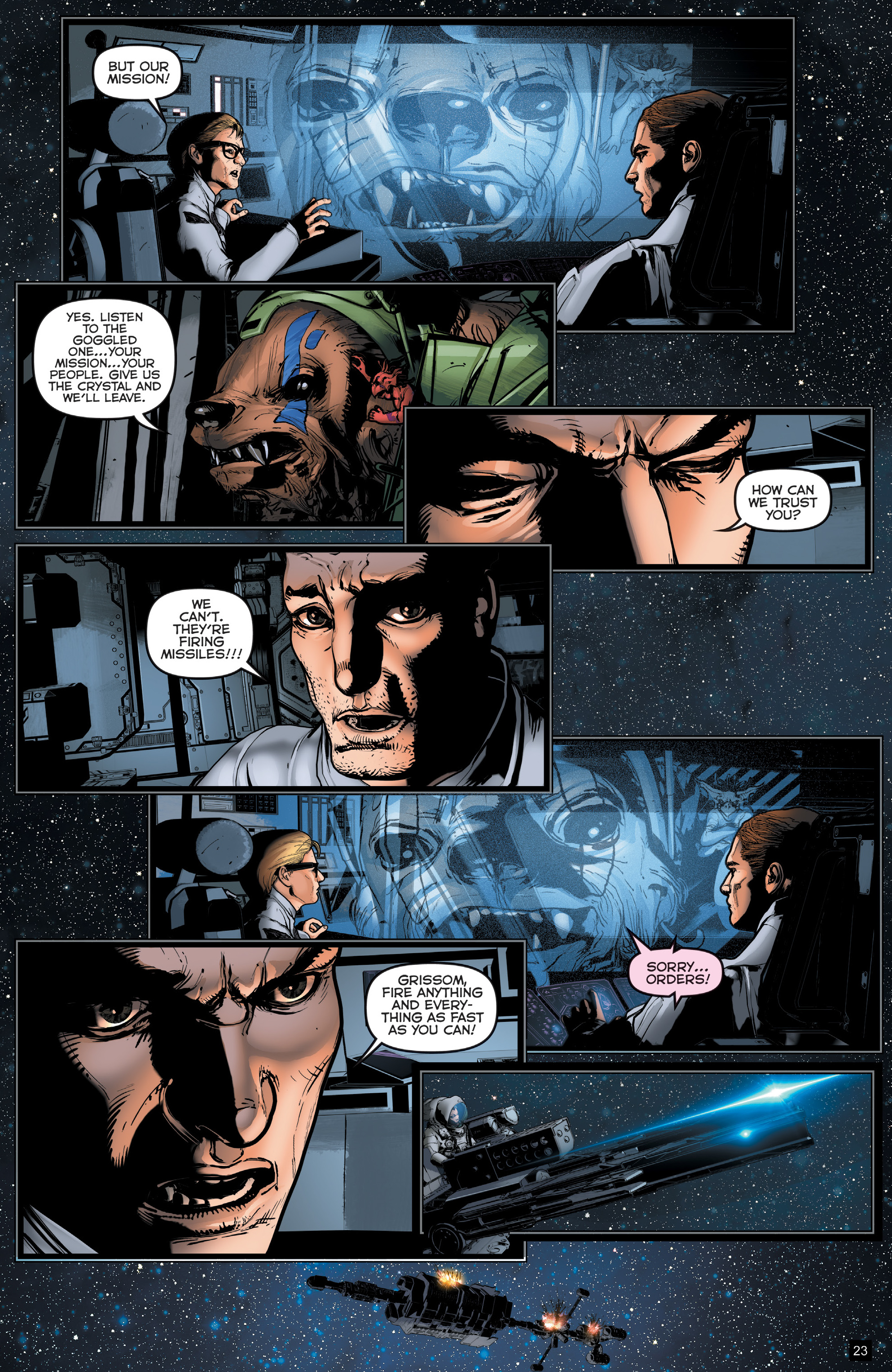Read online Faster than Light comic -  Issue #5 - 25