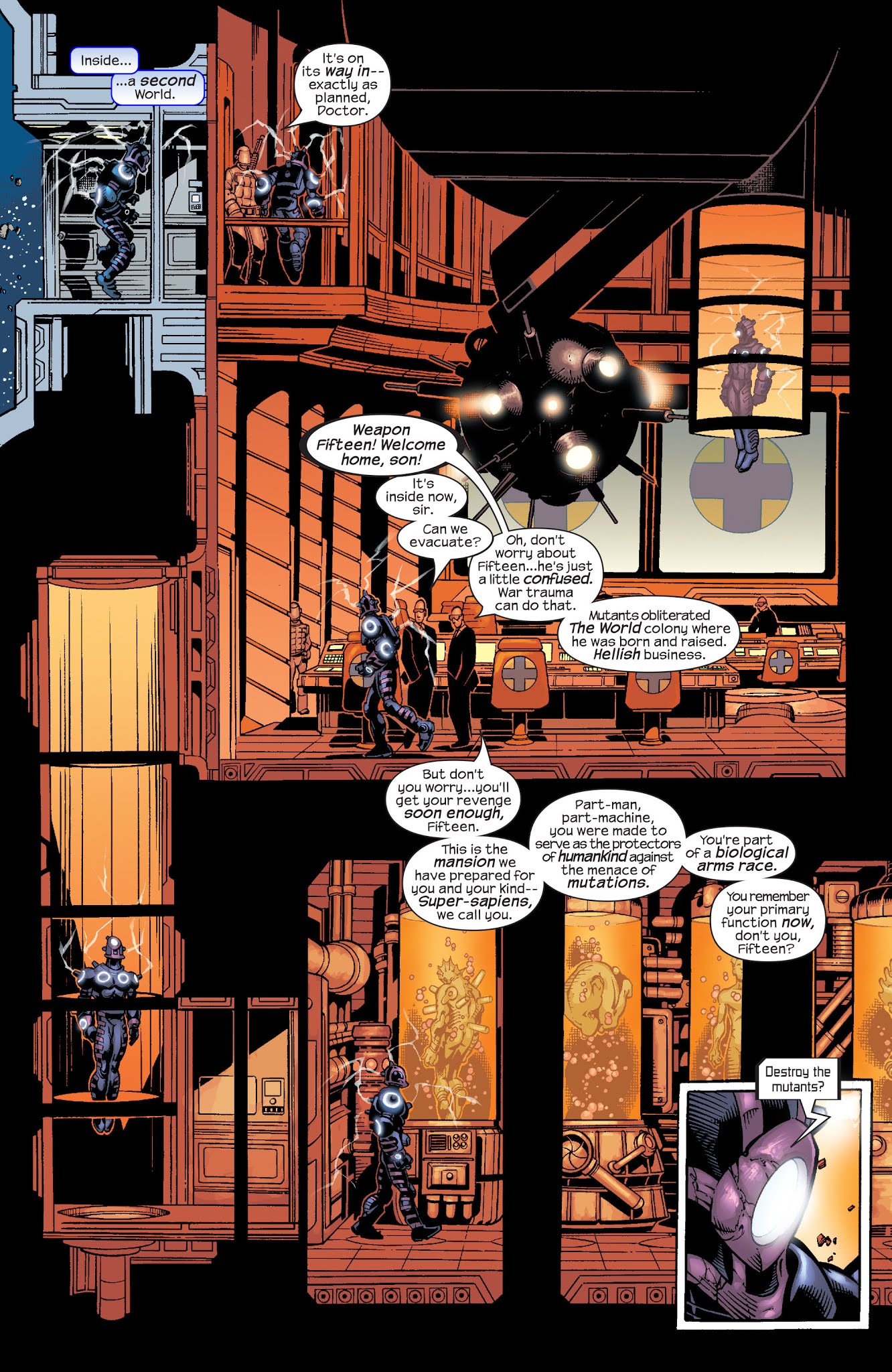 Read online New X-Men (2001) comic -  Issue # _TPB 5 - 144