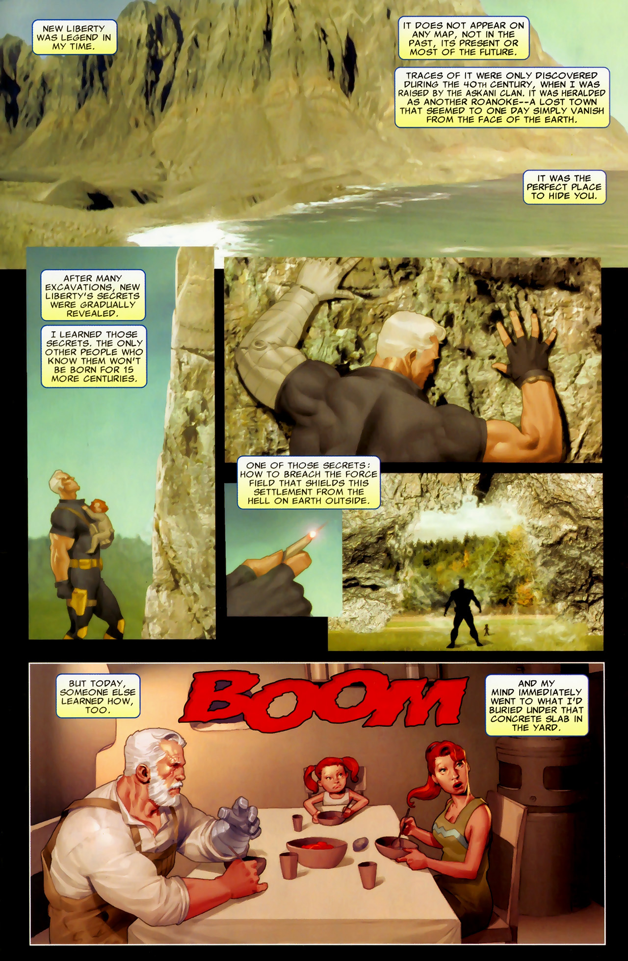 Read online Cable (2008) comic -  Issue #7 - 16