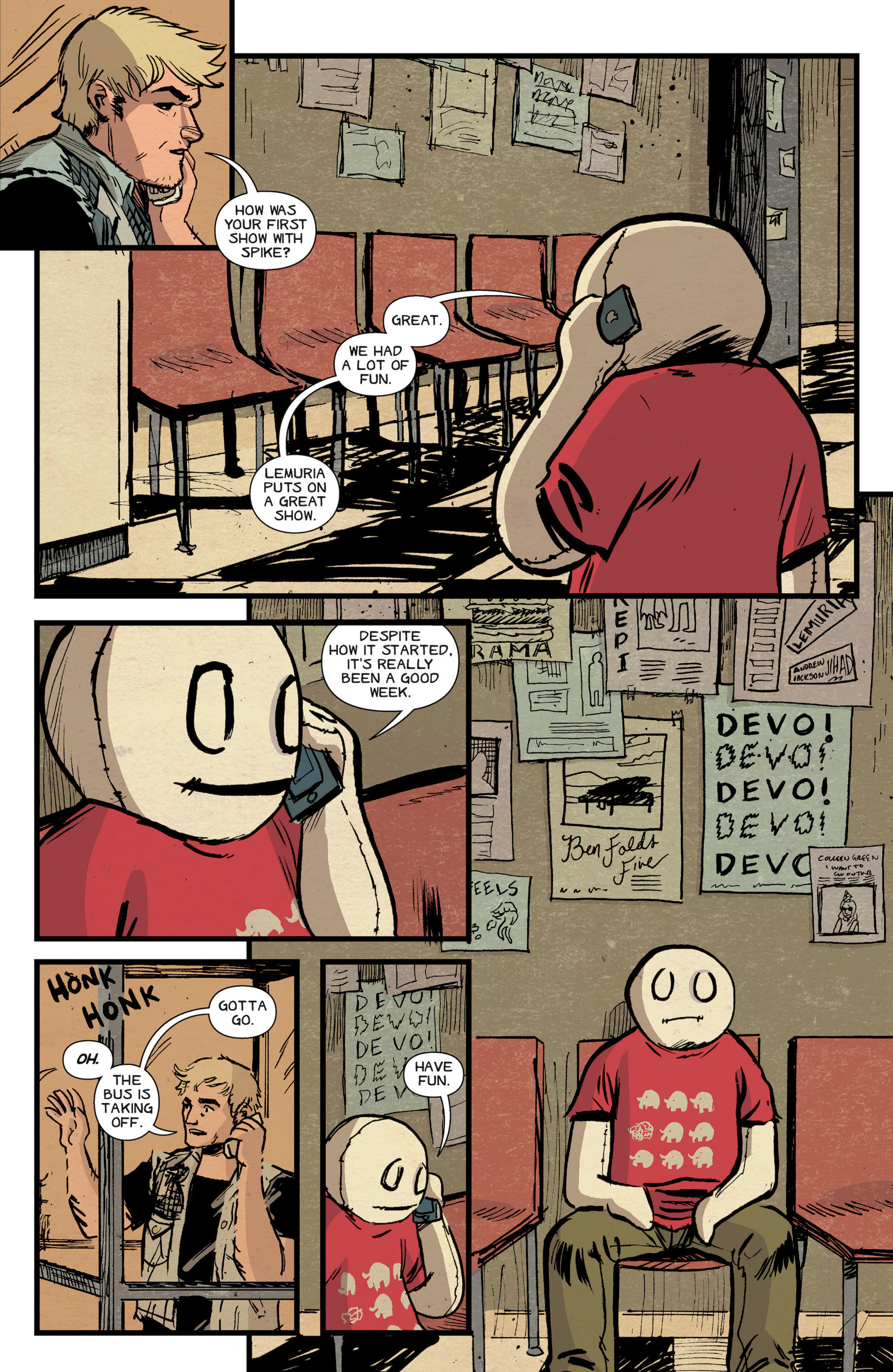 Read online The Li'l Depressed Boy: Supposed to Be There Too comic -  Issue #4 - 4