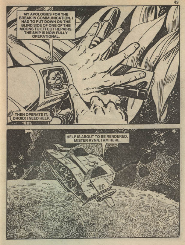 Read online Starblazer comic -  Issue #186 - 48