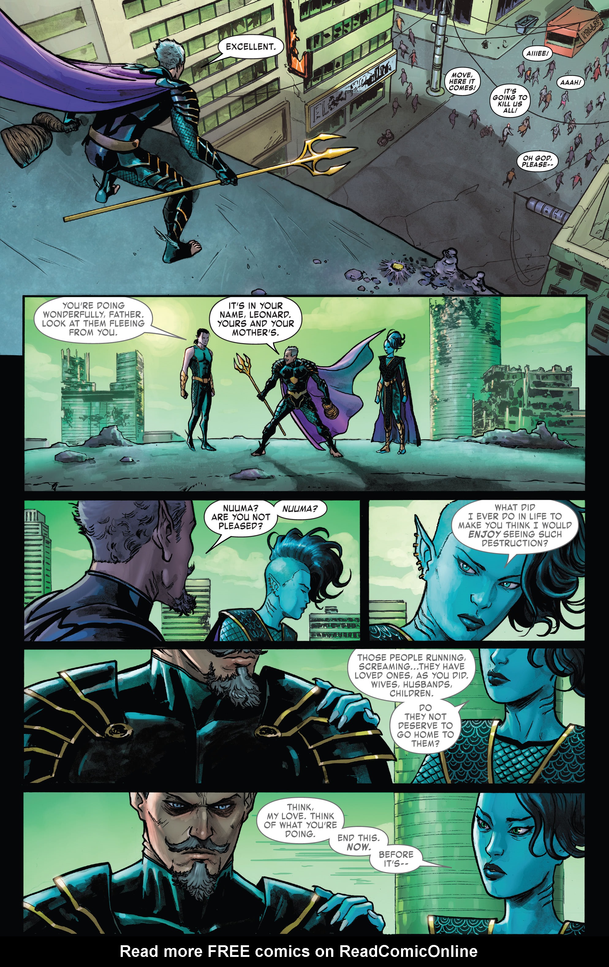 Read online Maestro: World War M comic -  Issue #4 - 5