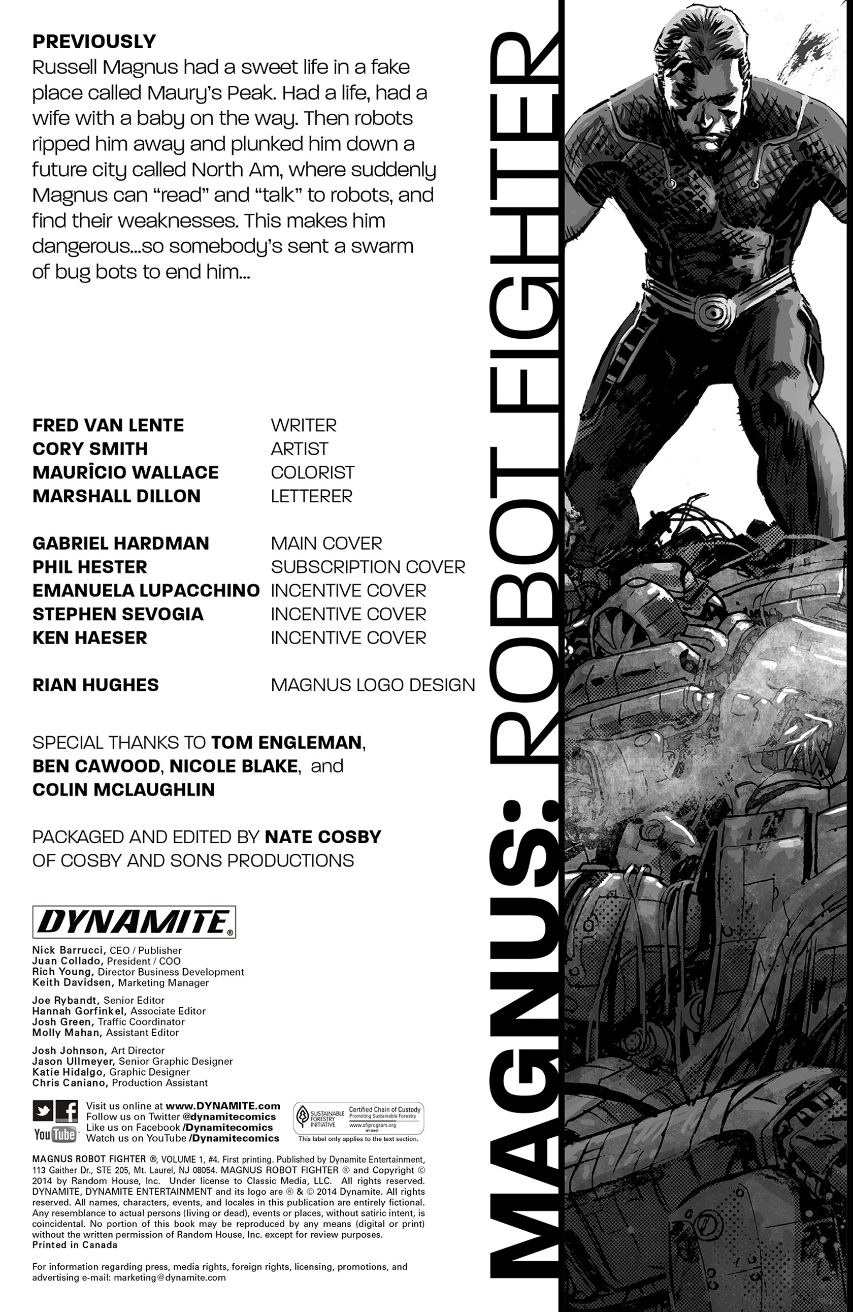 Read online Magnus Robot Fighter (2014) comic -  Issue #4 - 2