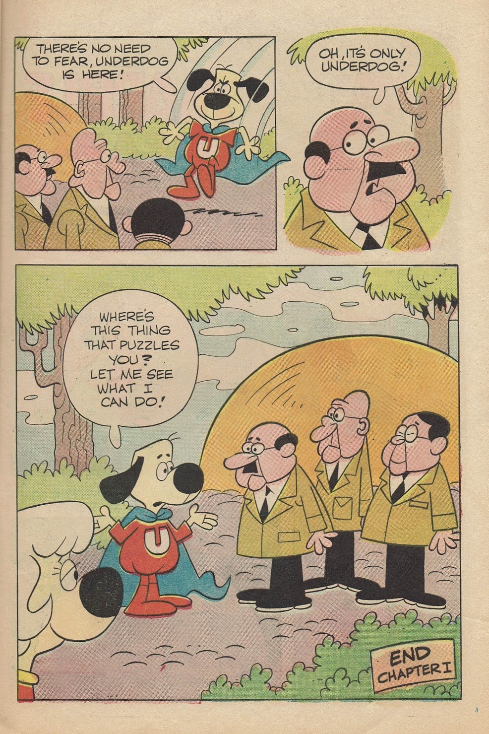Read online Underdog (1970) comic -  Issue #7 - 9