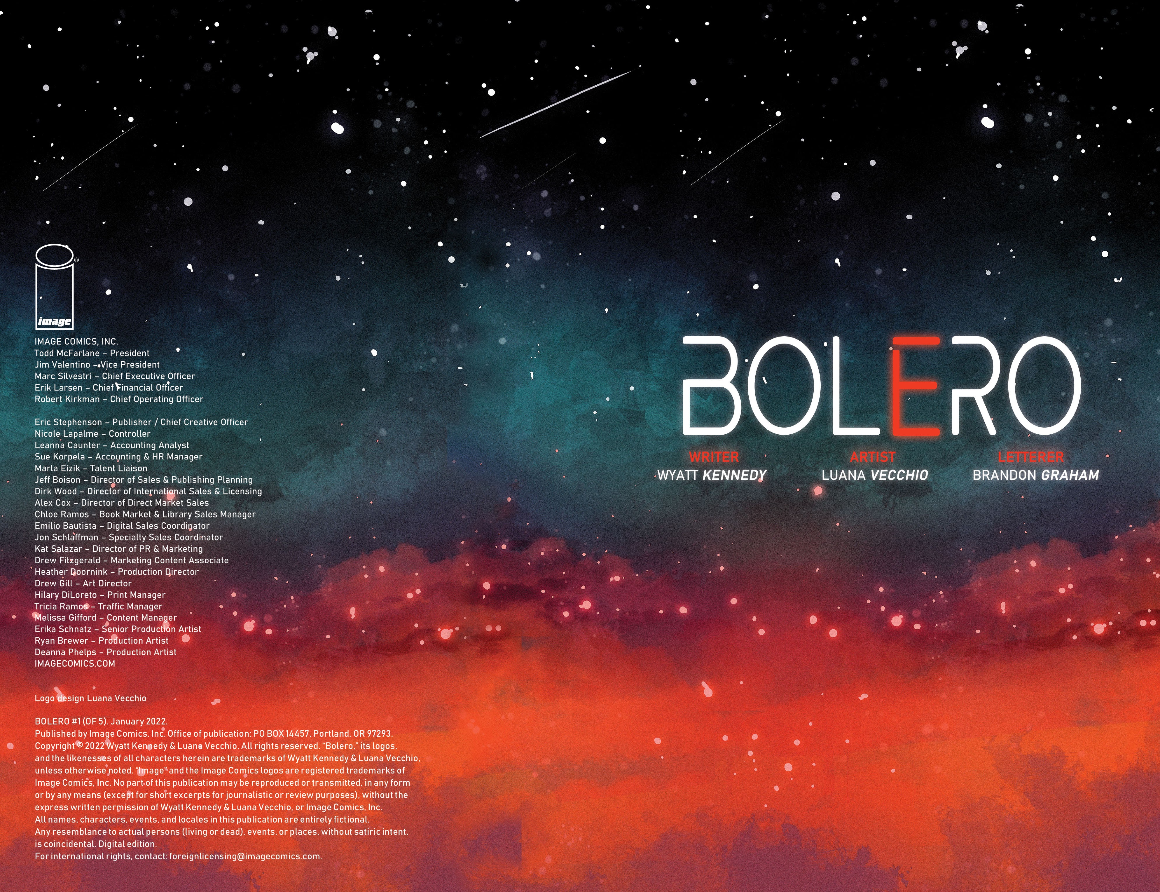 Read online Bolero (2022) comic -  Issue #1 - 2