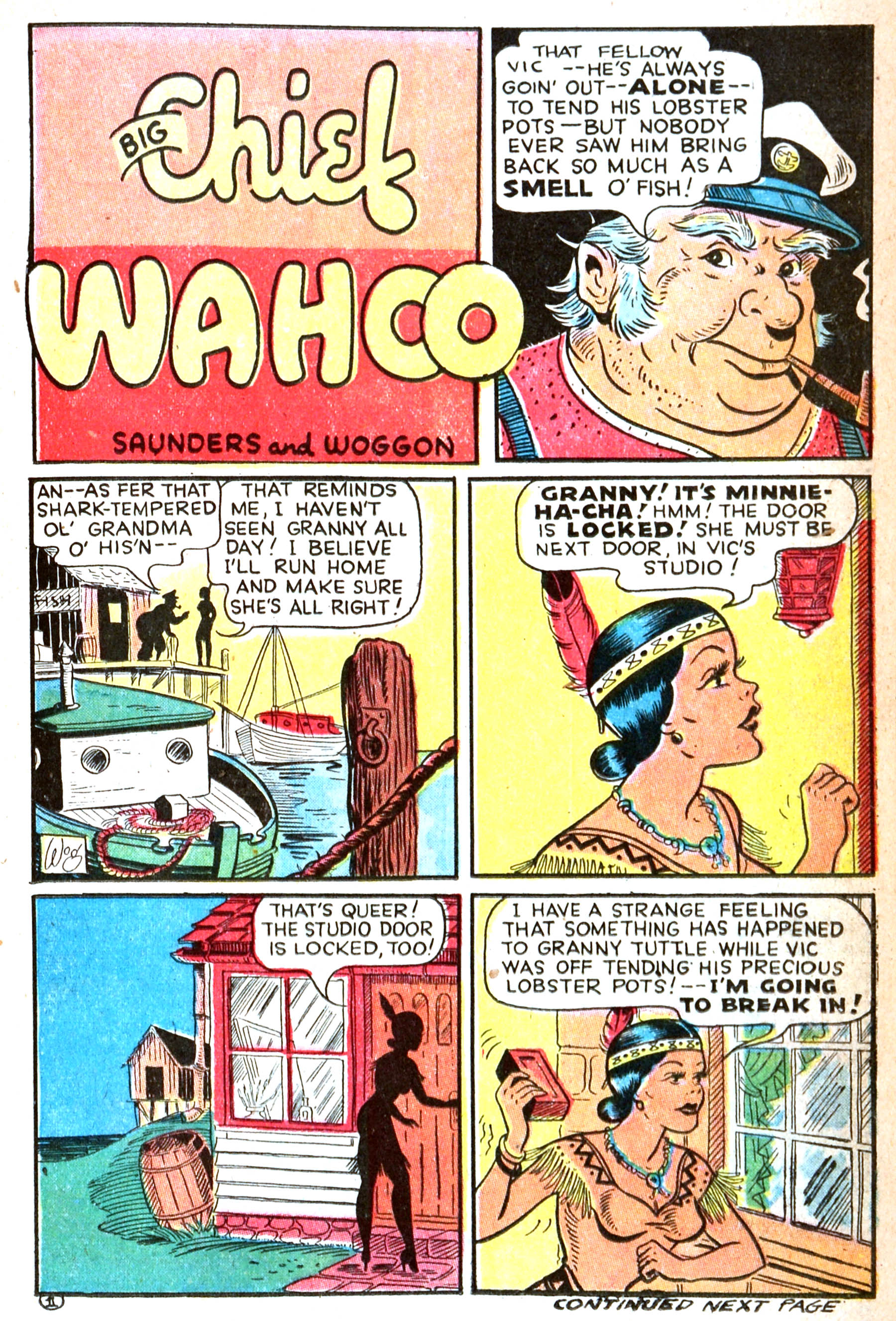 Read online Famous Funnies comic -  Issue #140 - 21