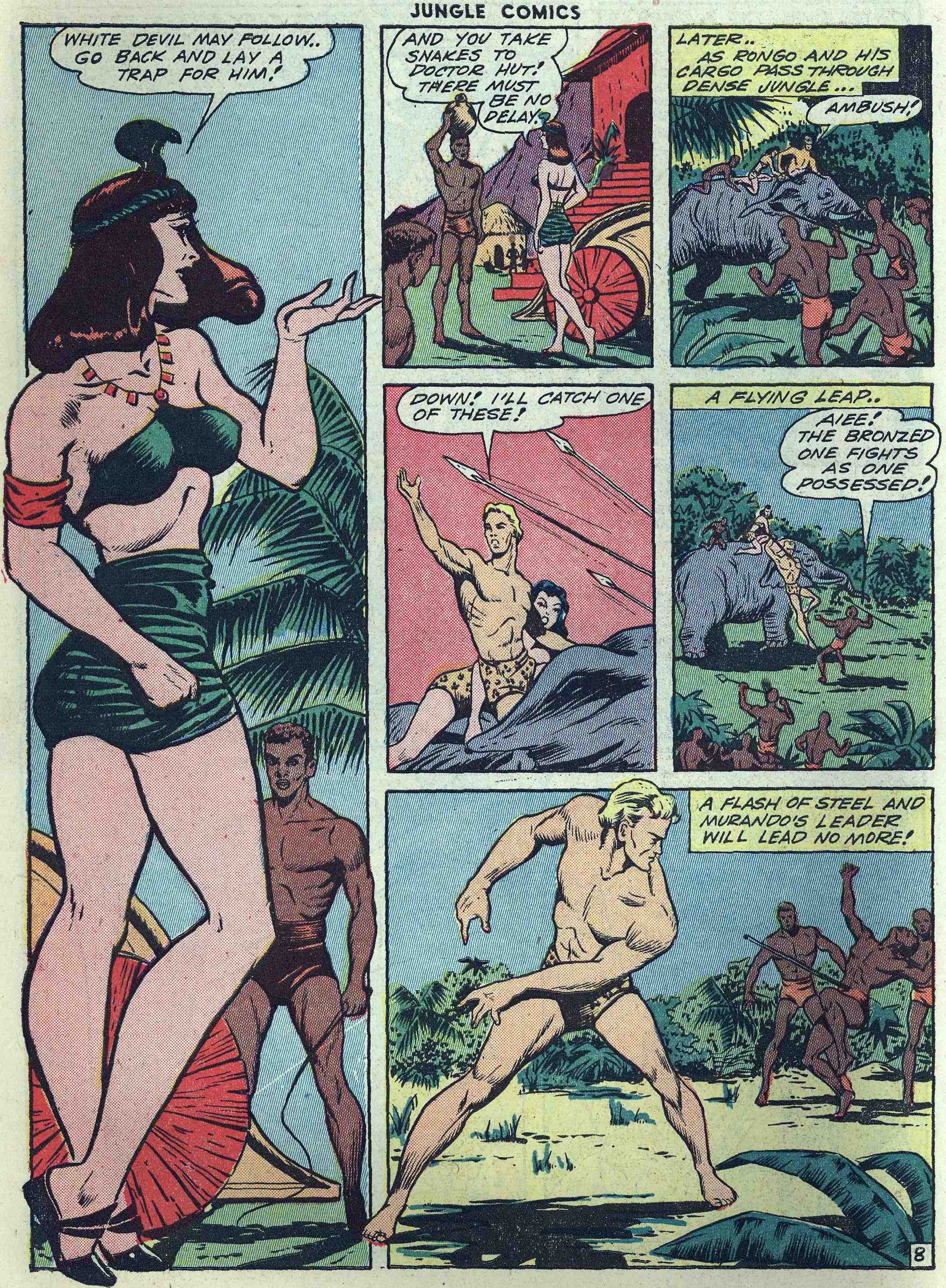 Read online Jungle Comics comic -  Issue #47 - 10