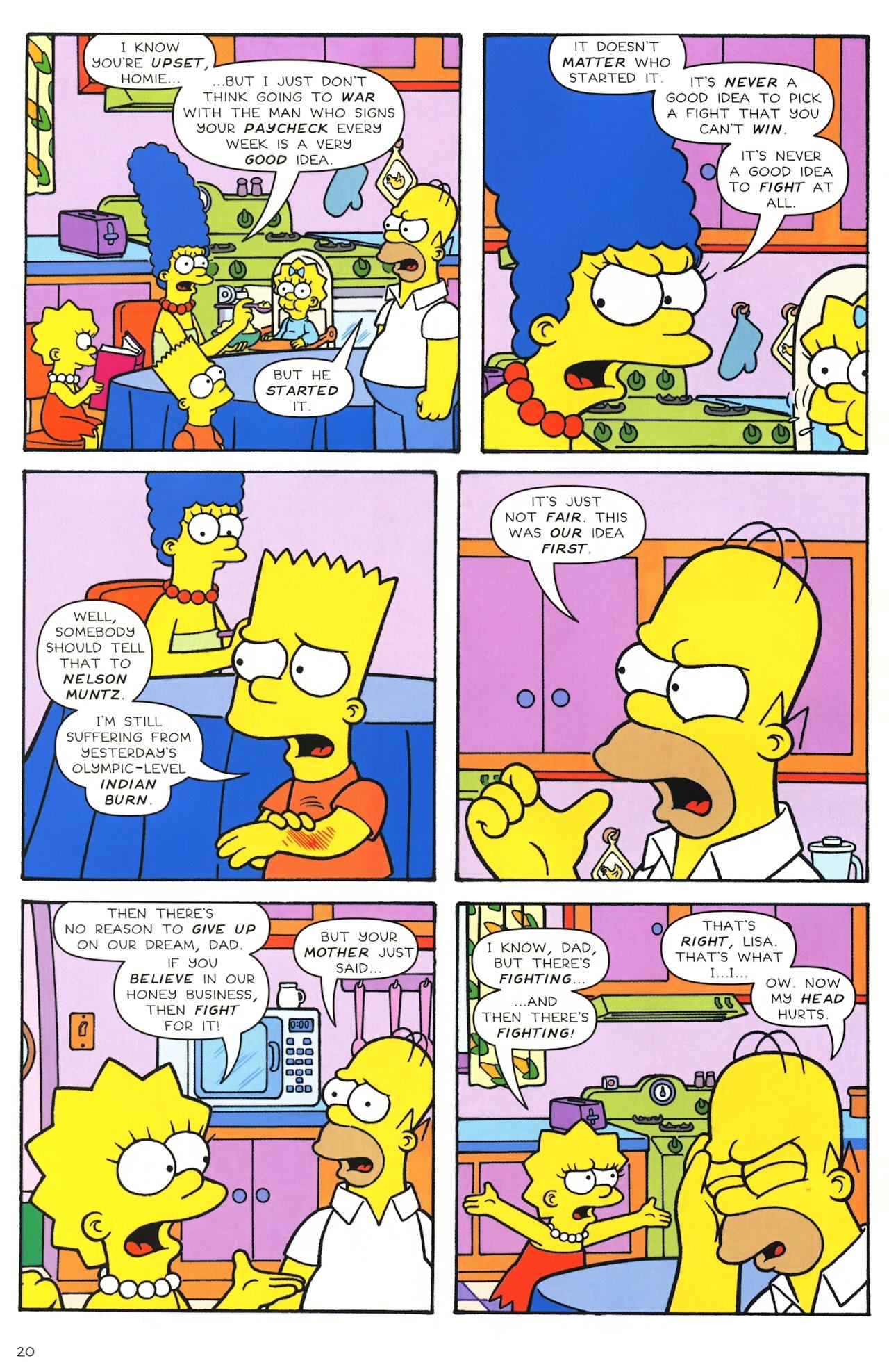 Read online Simpsons Comics comic -  Issue #154 - 21