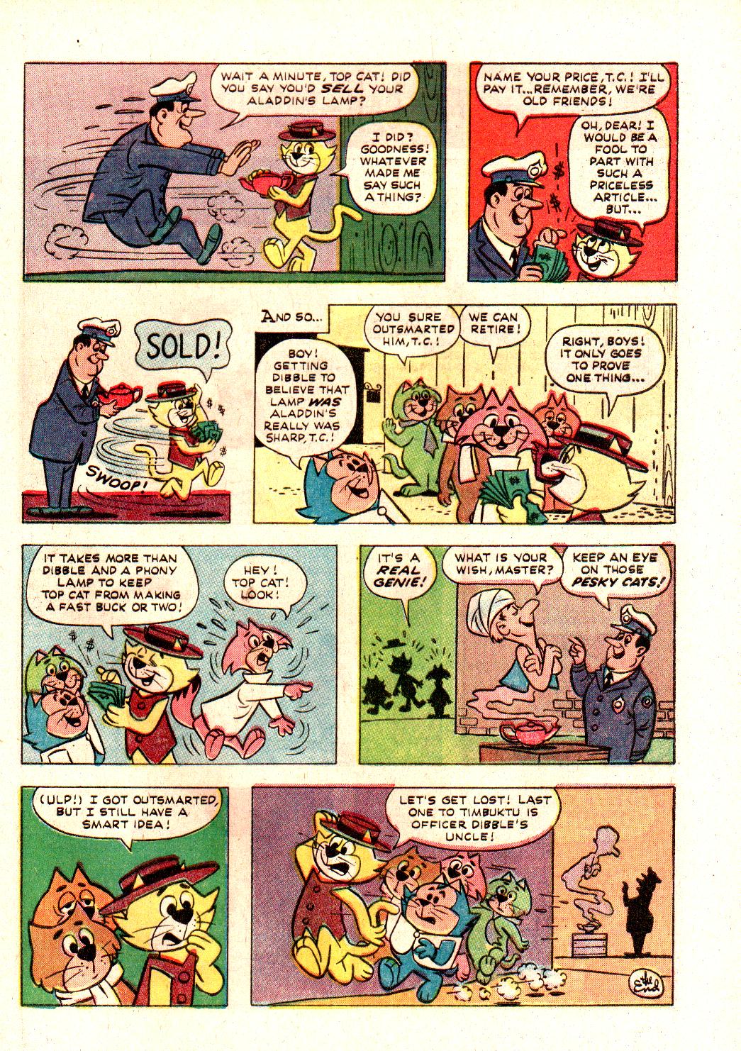 Read online Top Cat (1962) comic -  Issue #6 - 9