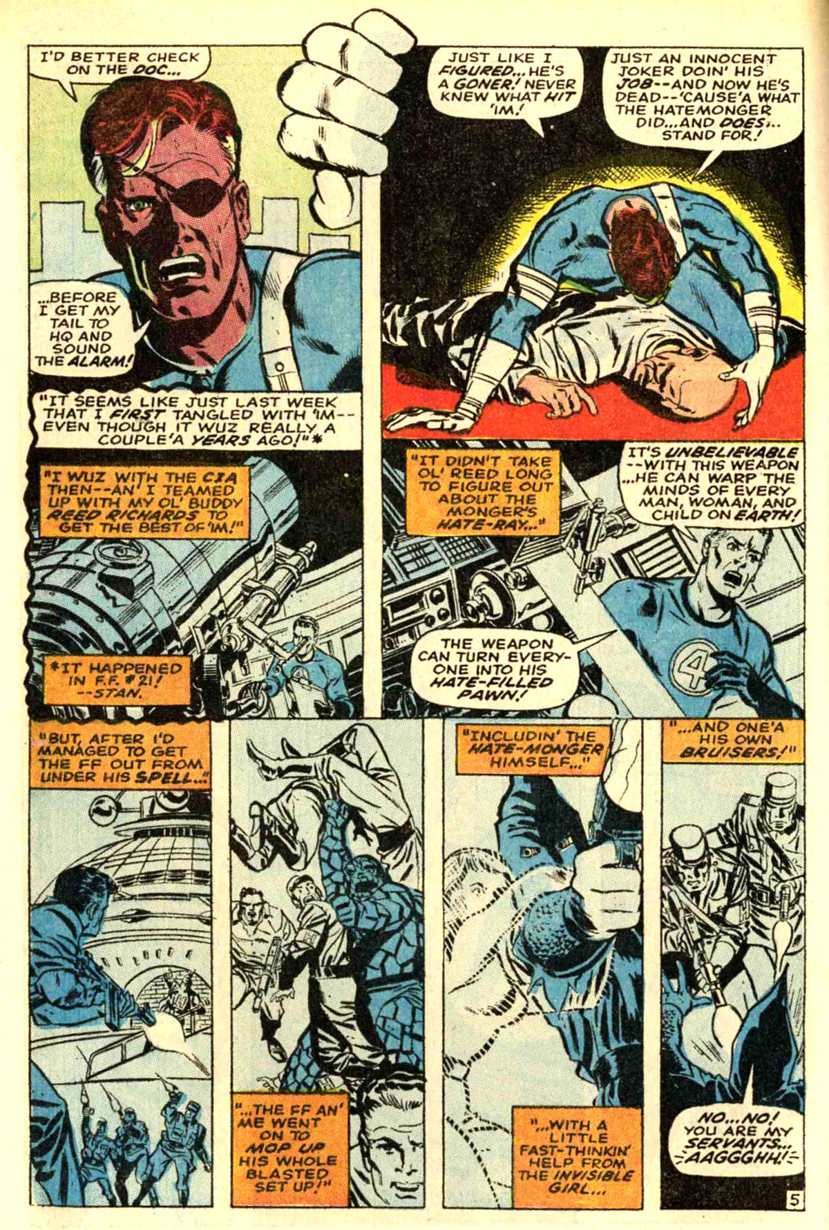 Read online Nick Fury, Agent of SHIELD comic -  Issue #9 - 8