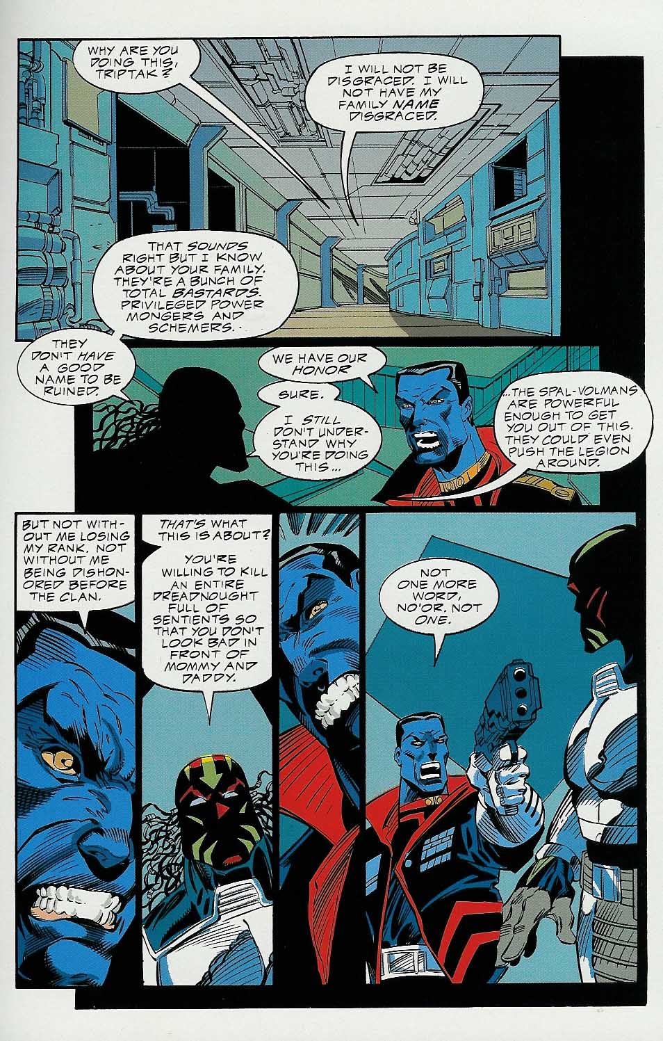 Read online Alien Legion: One Planet at a Time comic -  Issue #3 - 26