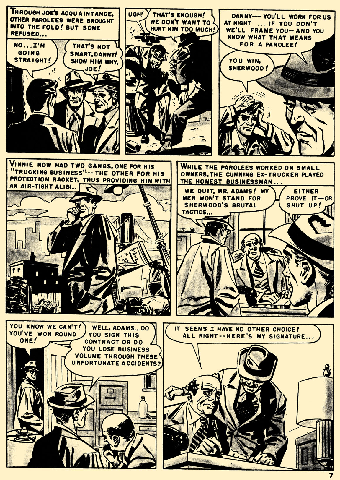 Read online The Crime Machine comic -  Issue #1 - 7