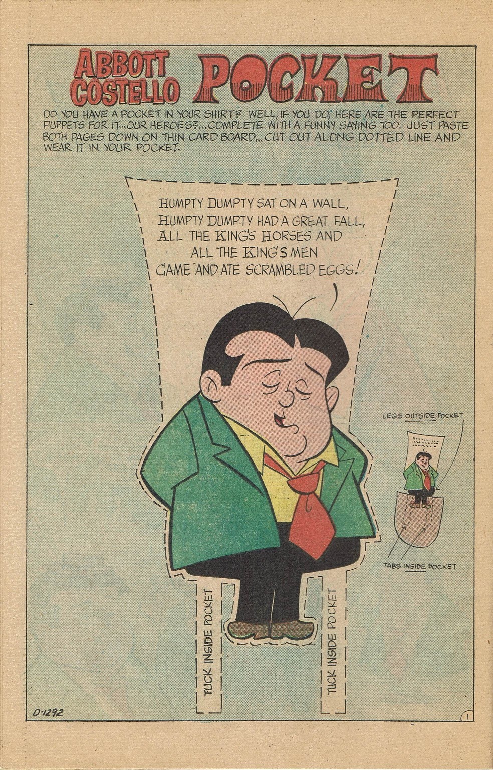 Read online Abbott & Costello comic -  Issue #20 - 25