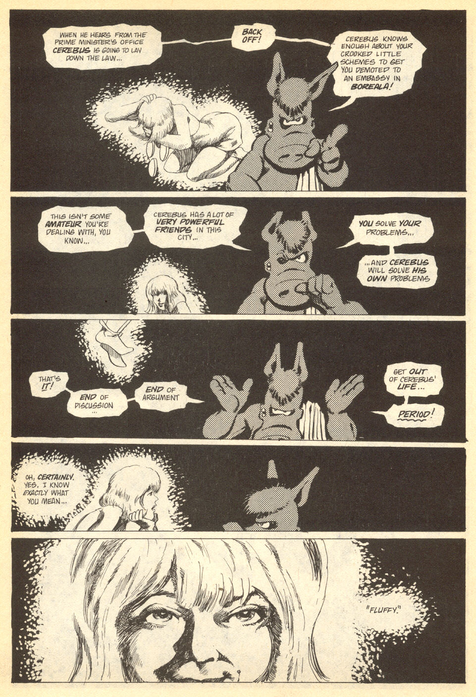 Read online Cerebus comic -  Issue #31 - 22