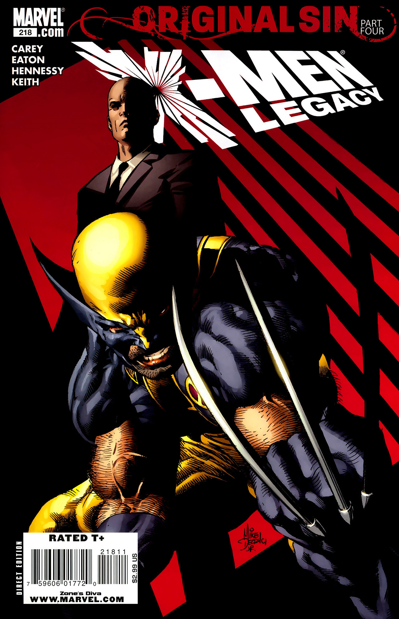 Read online X-Men Legacy (2008) comic -  Issue #218 - 1