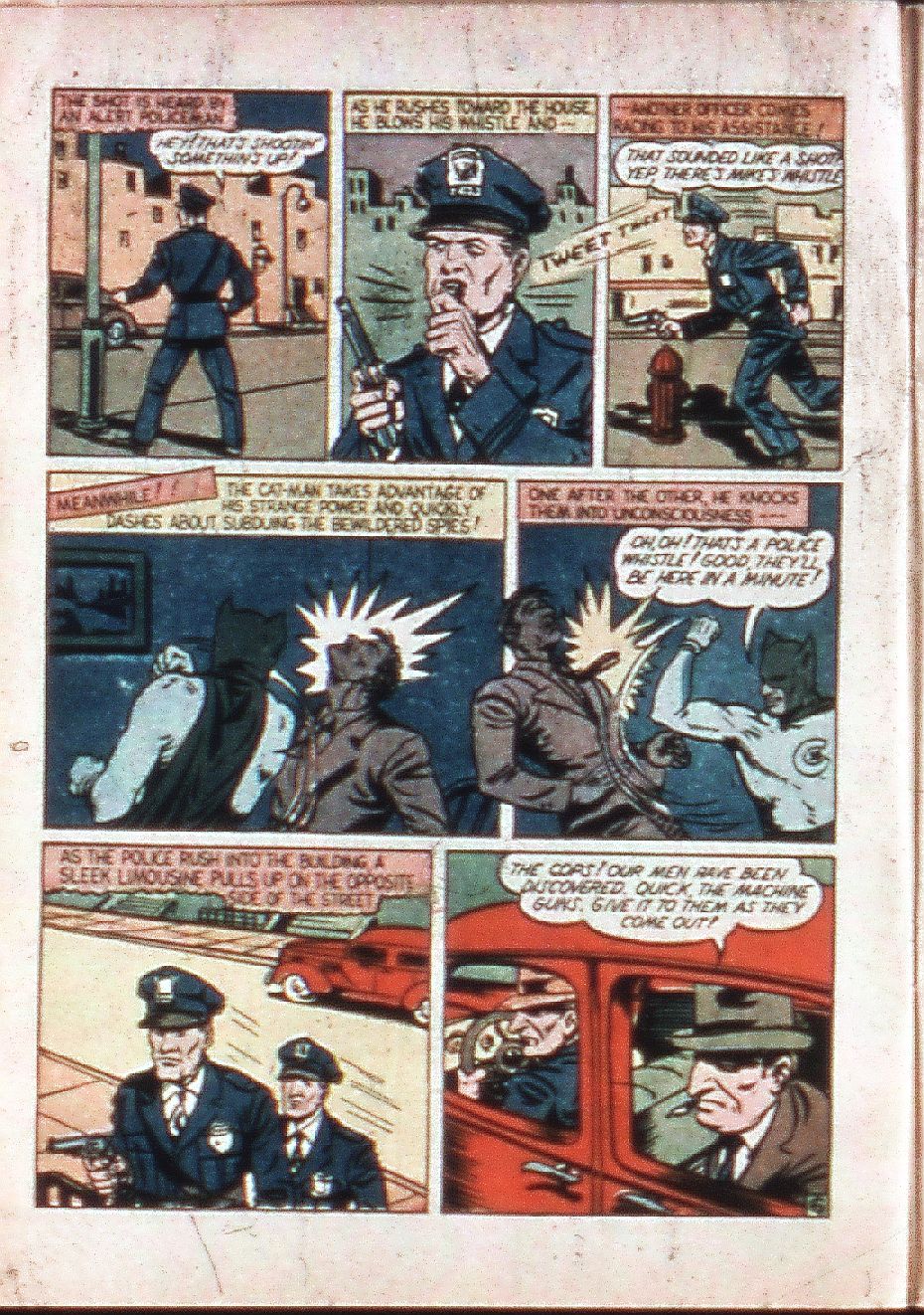 Read online Cat-Man Comics comic -  Issue #4 - 8