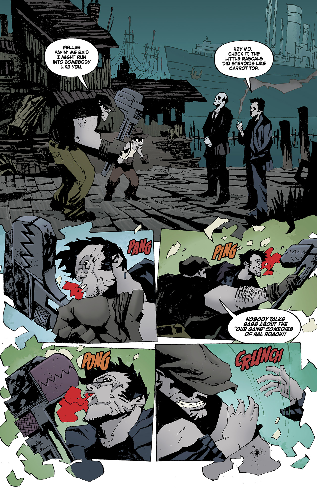 Read online Criminal Macabre/The Goon: When Freaks Collide comic -  Issue # Full - 13