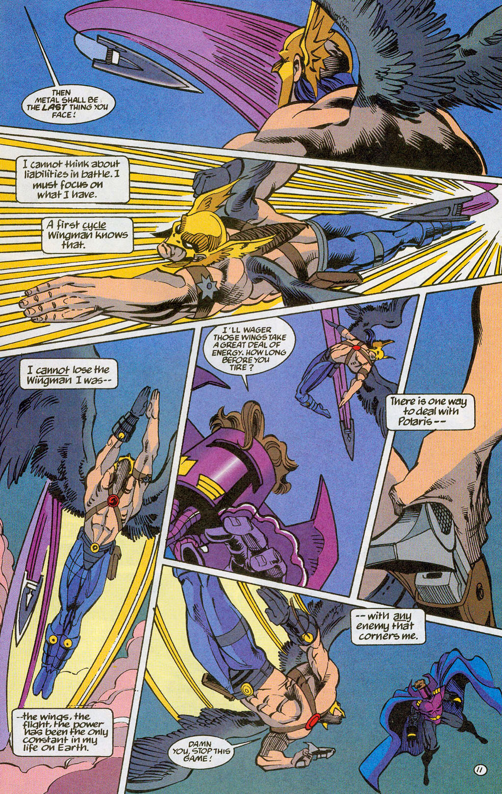 Hawkman (1993) Issue #28 #31 - English 13