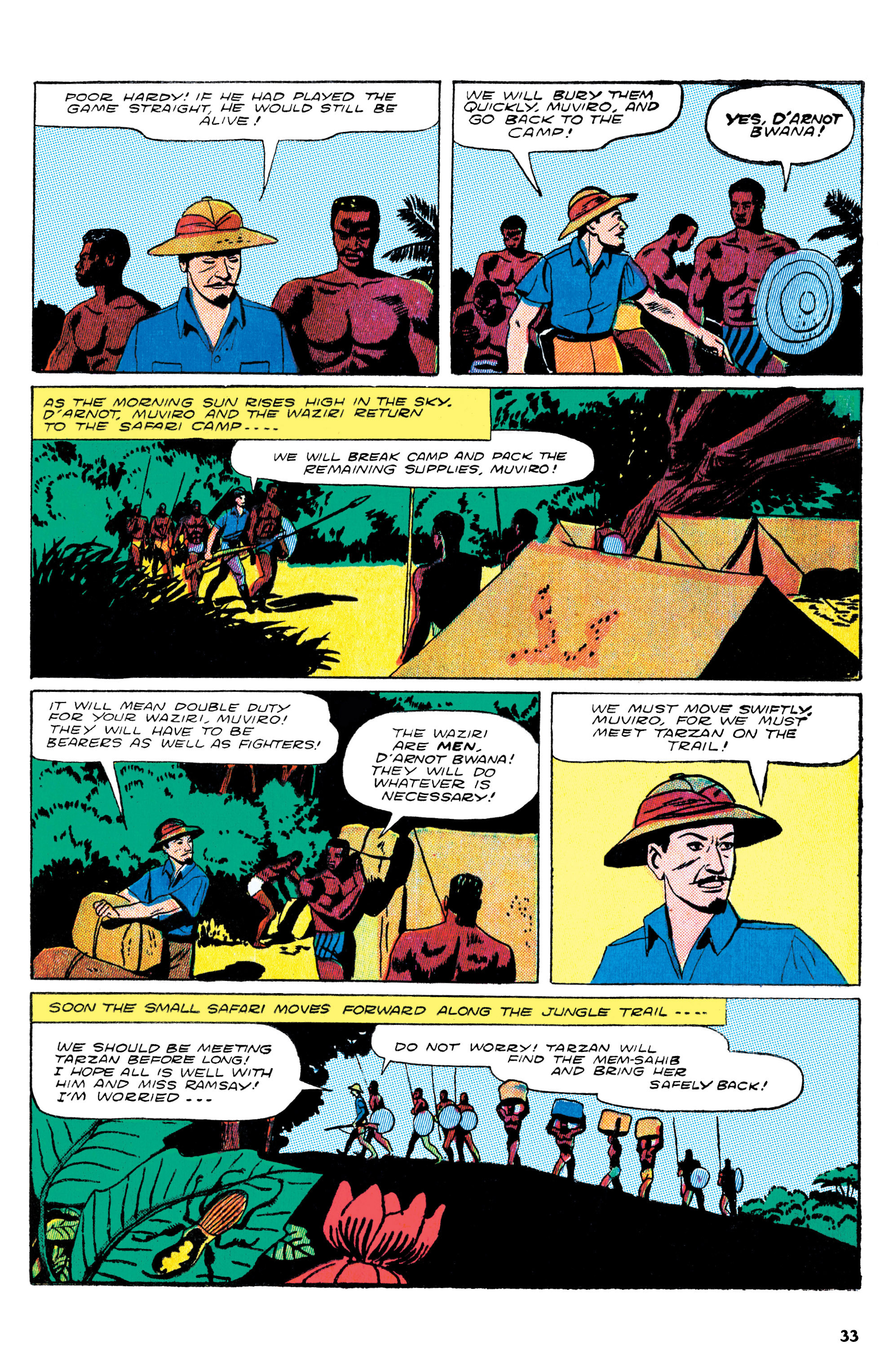 Read online Edgar Rice Burroughs Tarzan: The Jesse Marsh Years Omnibus comic -  Issue # TPB (Part 1) - 34