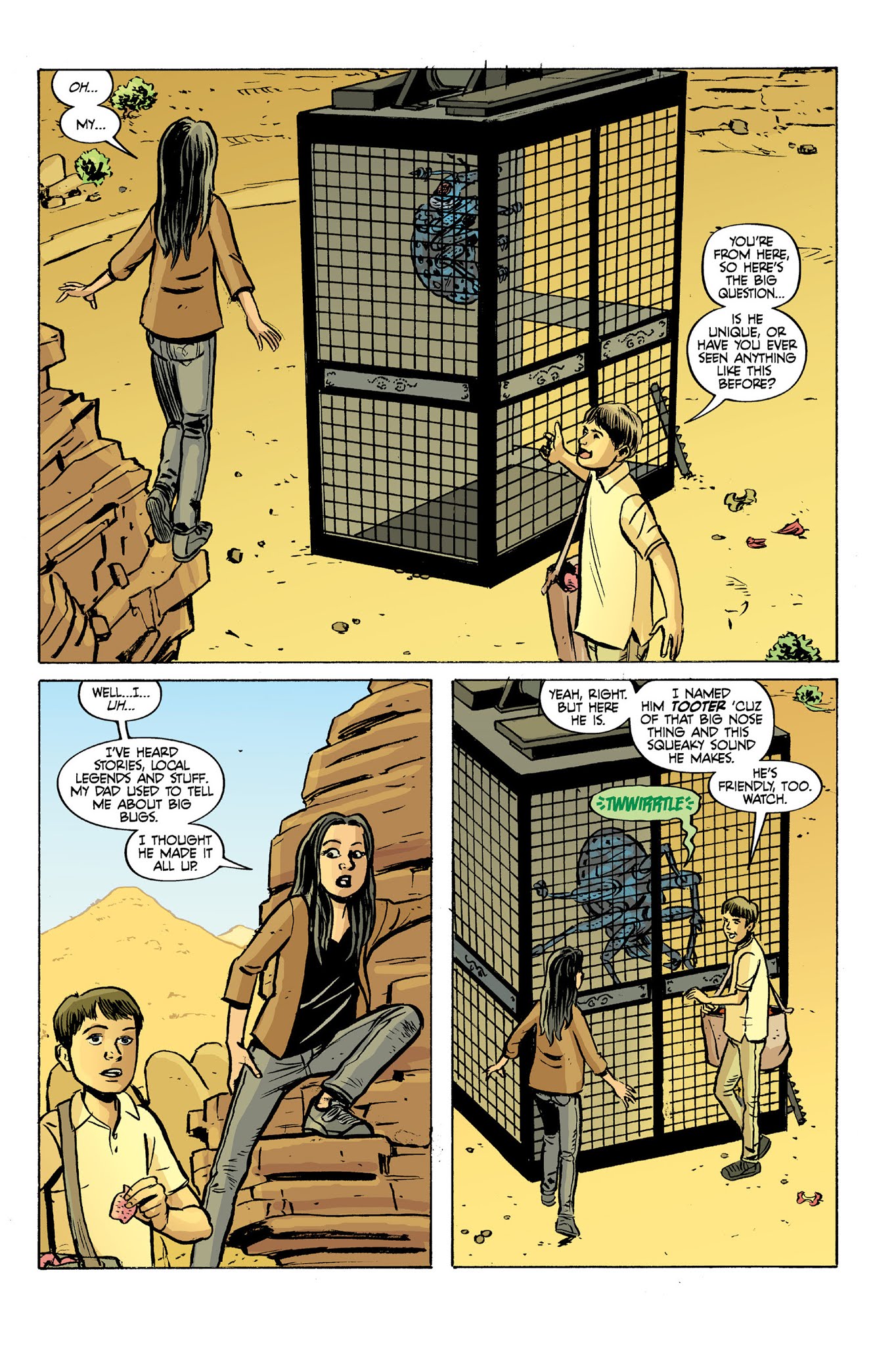 Read online Juice Squeezers: The Great Bug Elevator comic -  Issue # TPB - 75