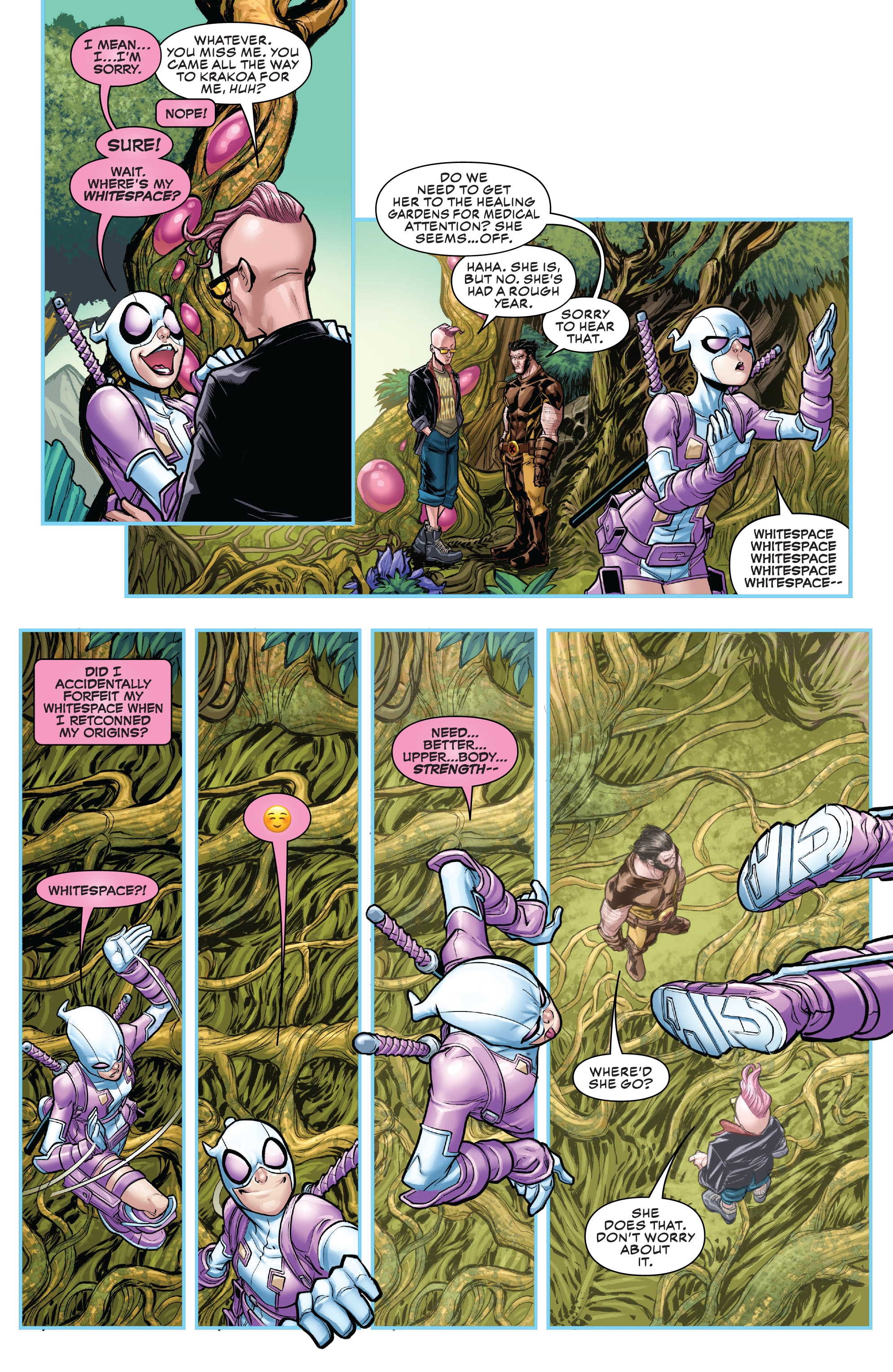 Read online Gwenpool Strikes Back comic -  Issue # _TPB - 107